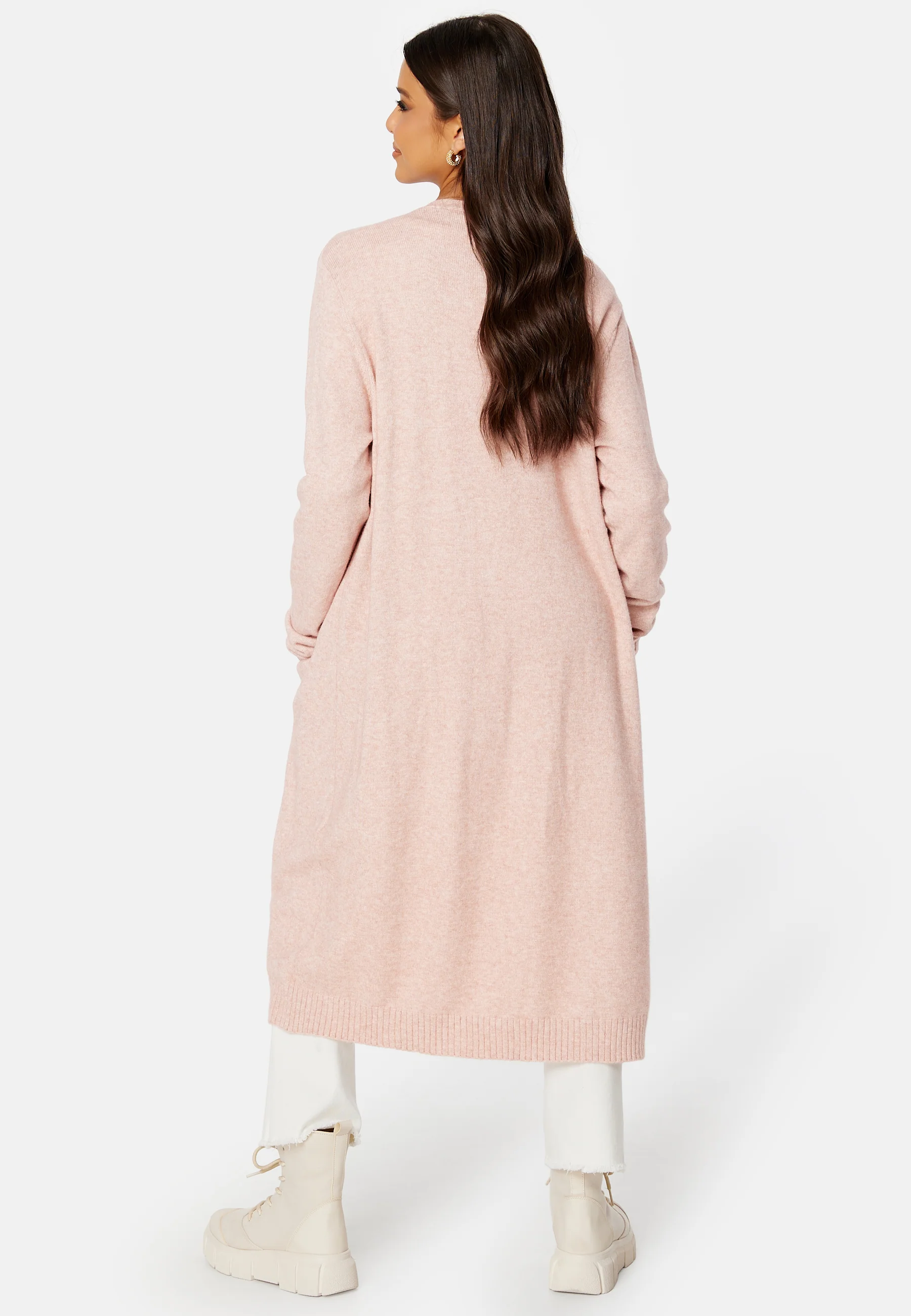 Viril Long Knit Cardigan - Image 2