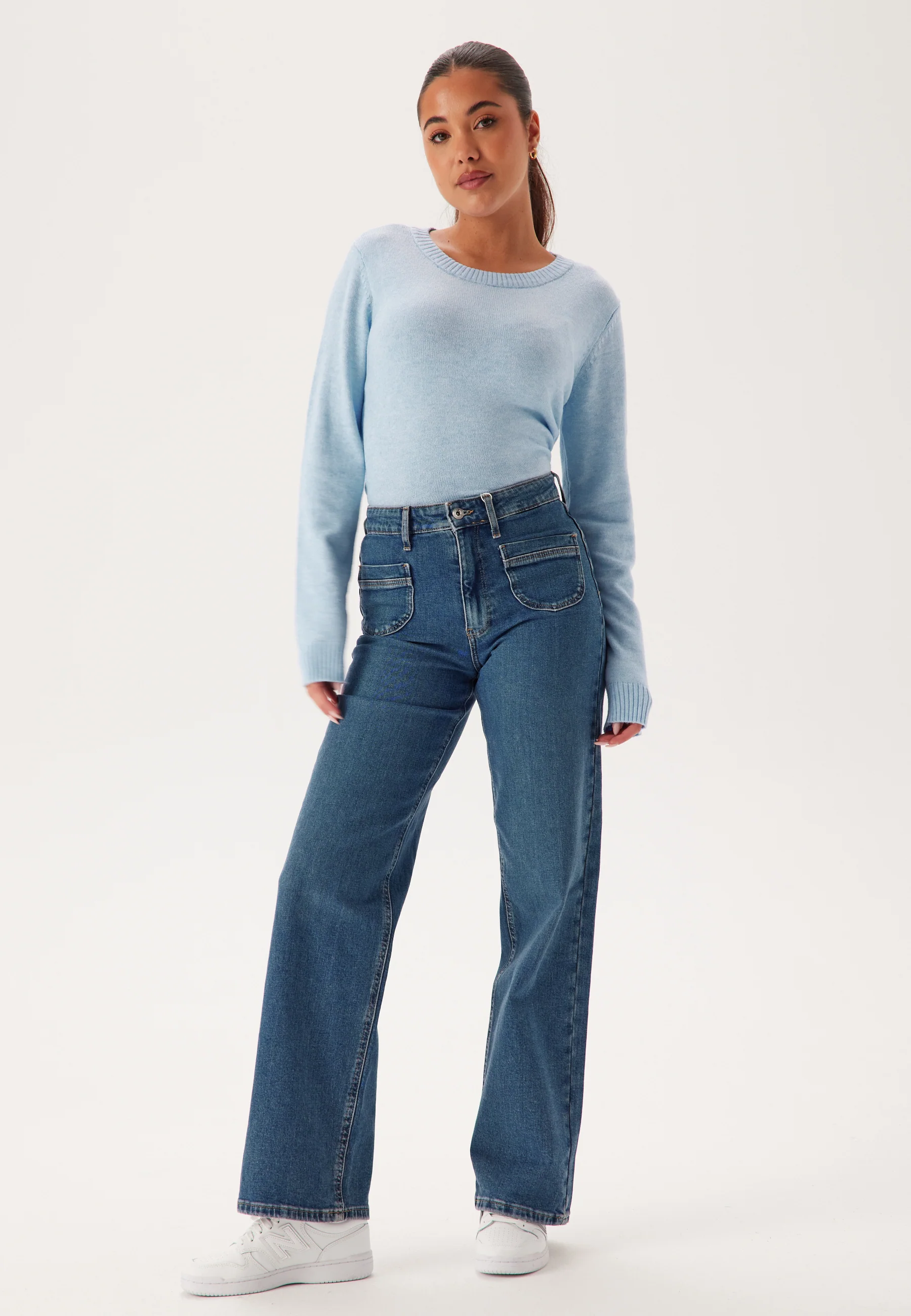 Viril O-neck L/S Knit Top - Image 3