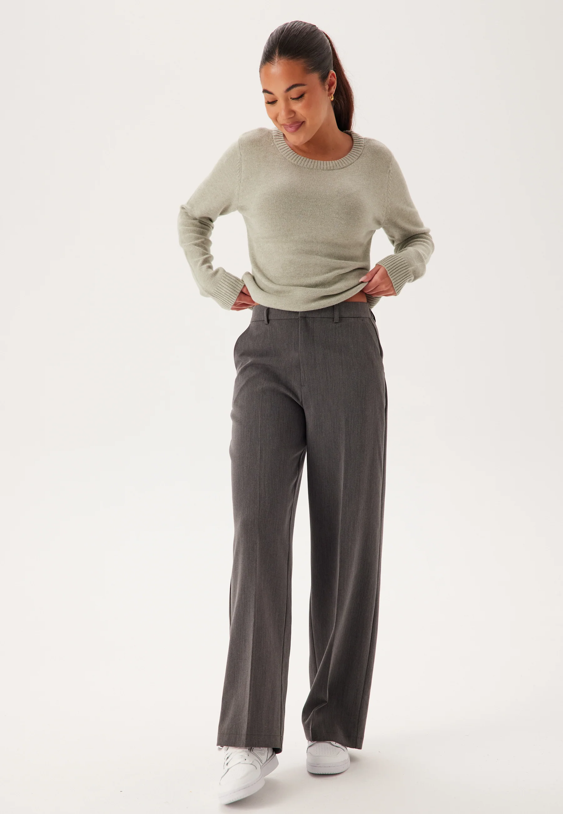 Viril O-neck L/S Knit Top - Image 3