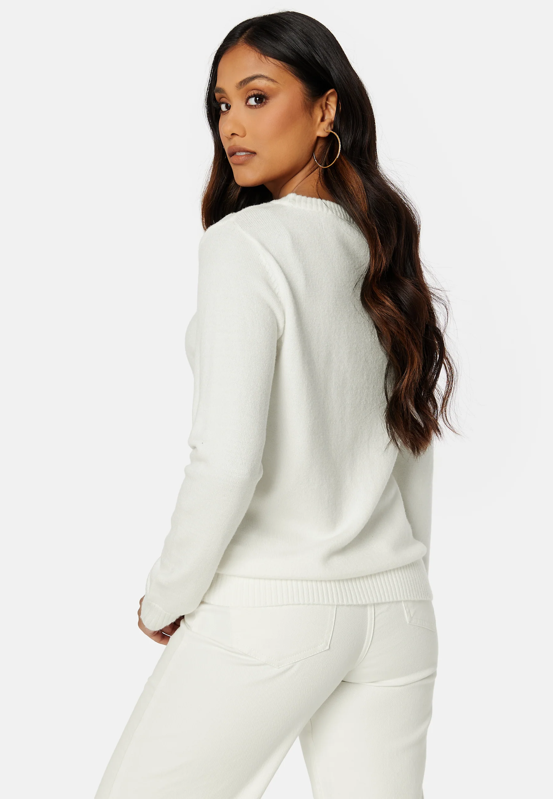 Viril O-neck L/S Knit Top - Image 3