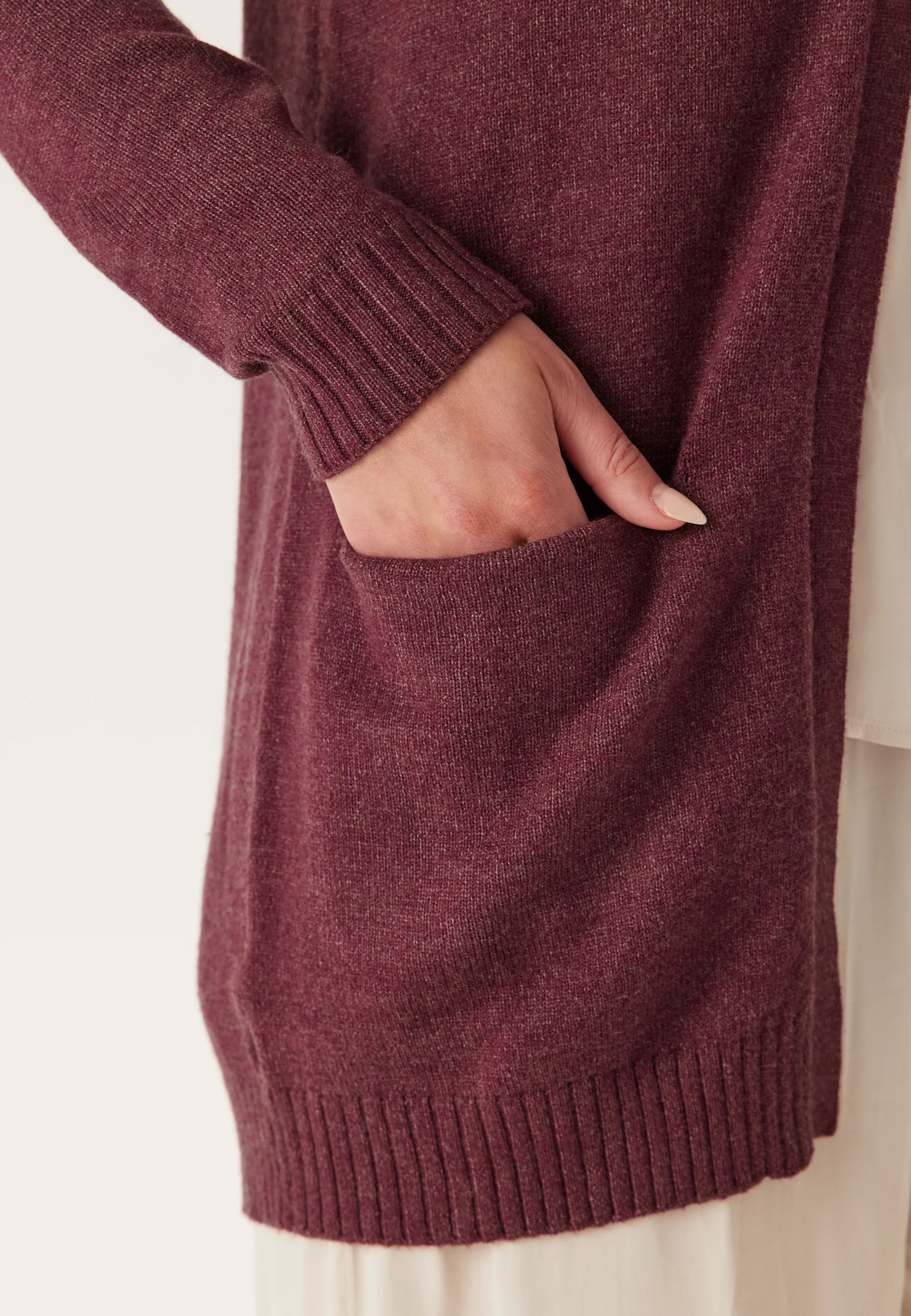 Viril Open L/S KNIT CARDIGAN - Image 4