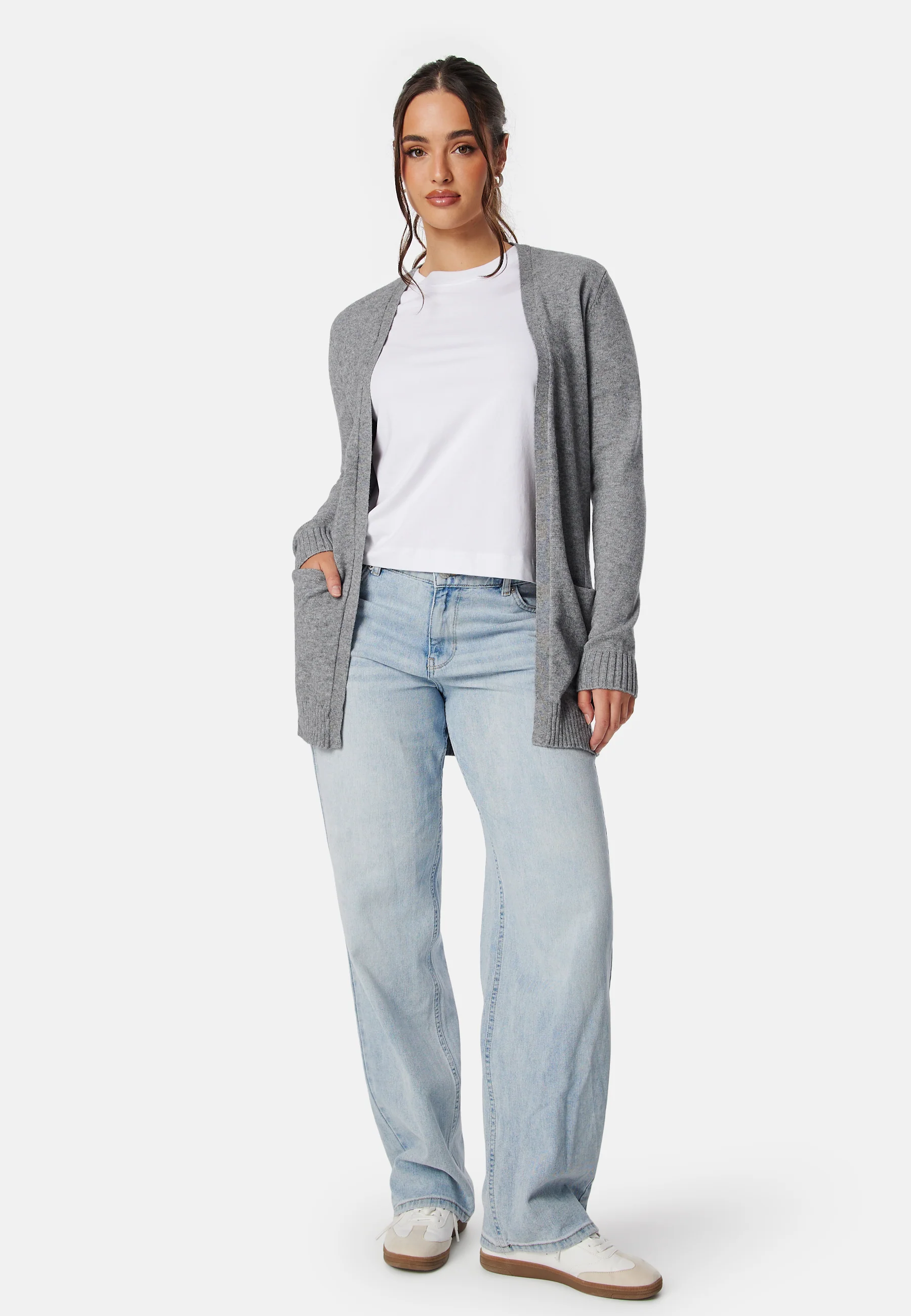 Viril Open L/S Knit Cardigan - Image 3