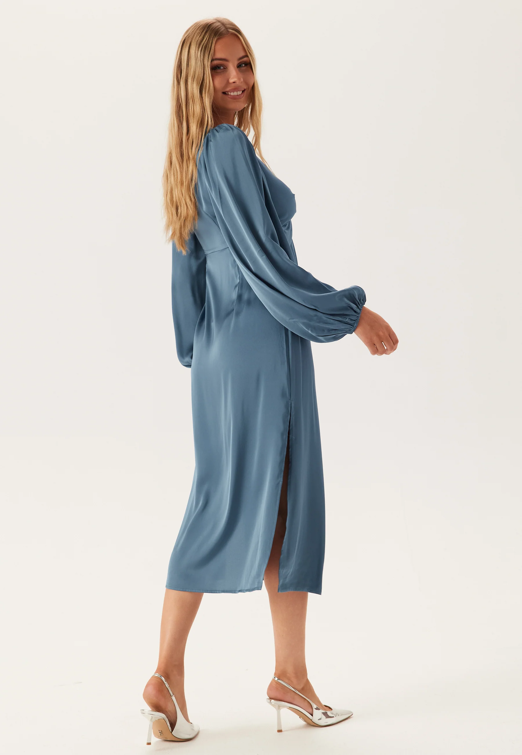 Vischasta L/S CUT OUT MIDI DRESS - Image 2