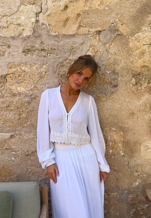 Viscose Crepe Blouse - Image 6