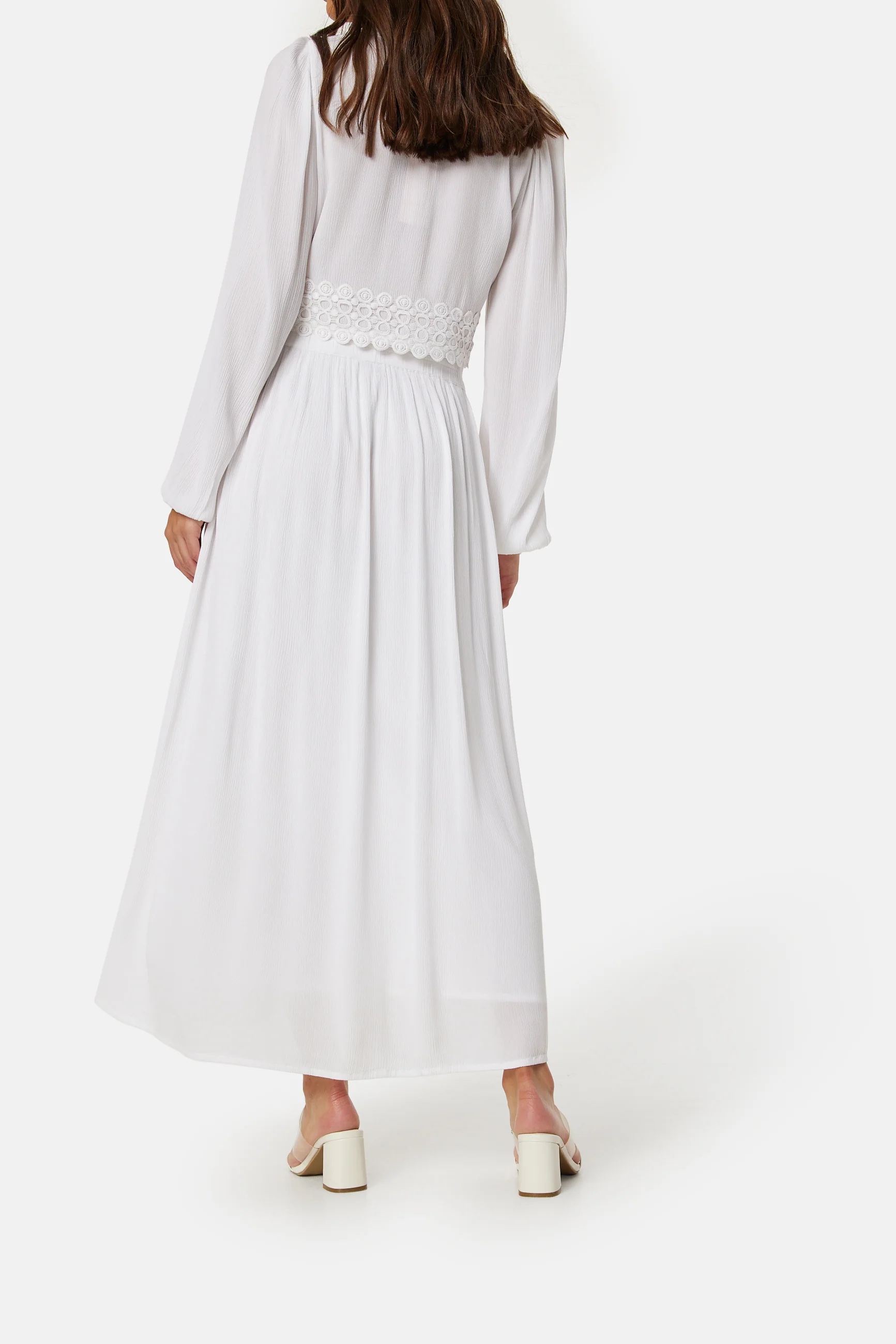 Viscose Crepe Maxi Skirt - Image 3