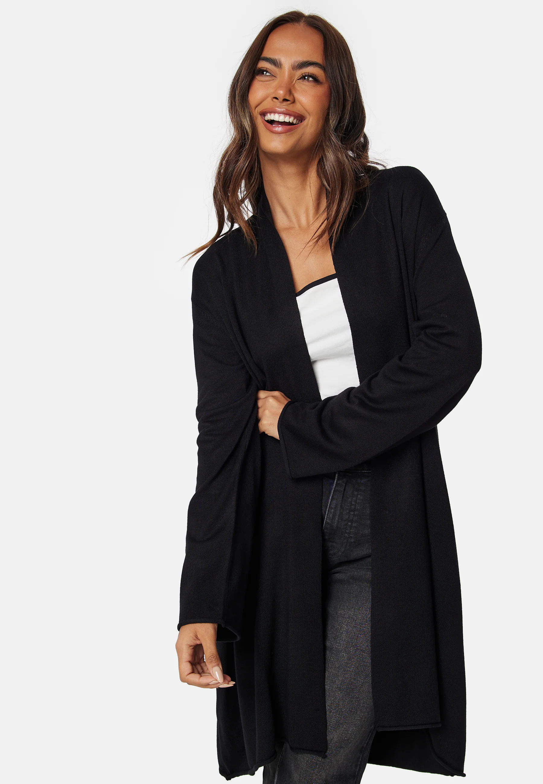 Viscose Fine Knitted Cardigan