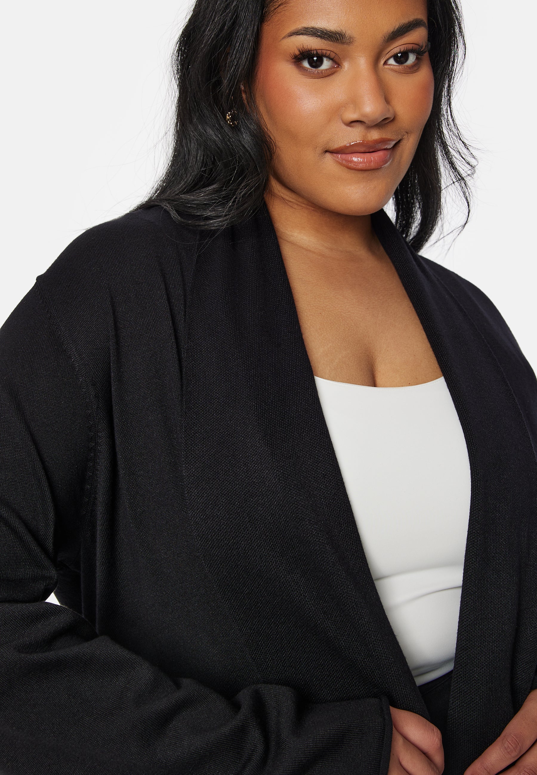 Viscose Fine Knitted Cardigan - Image 5