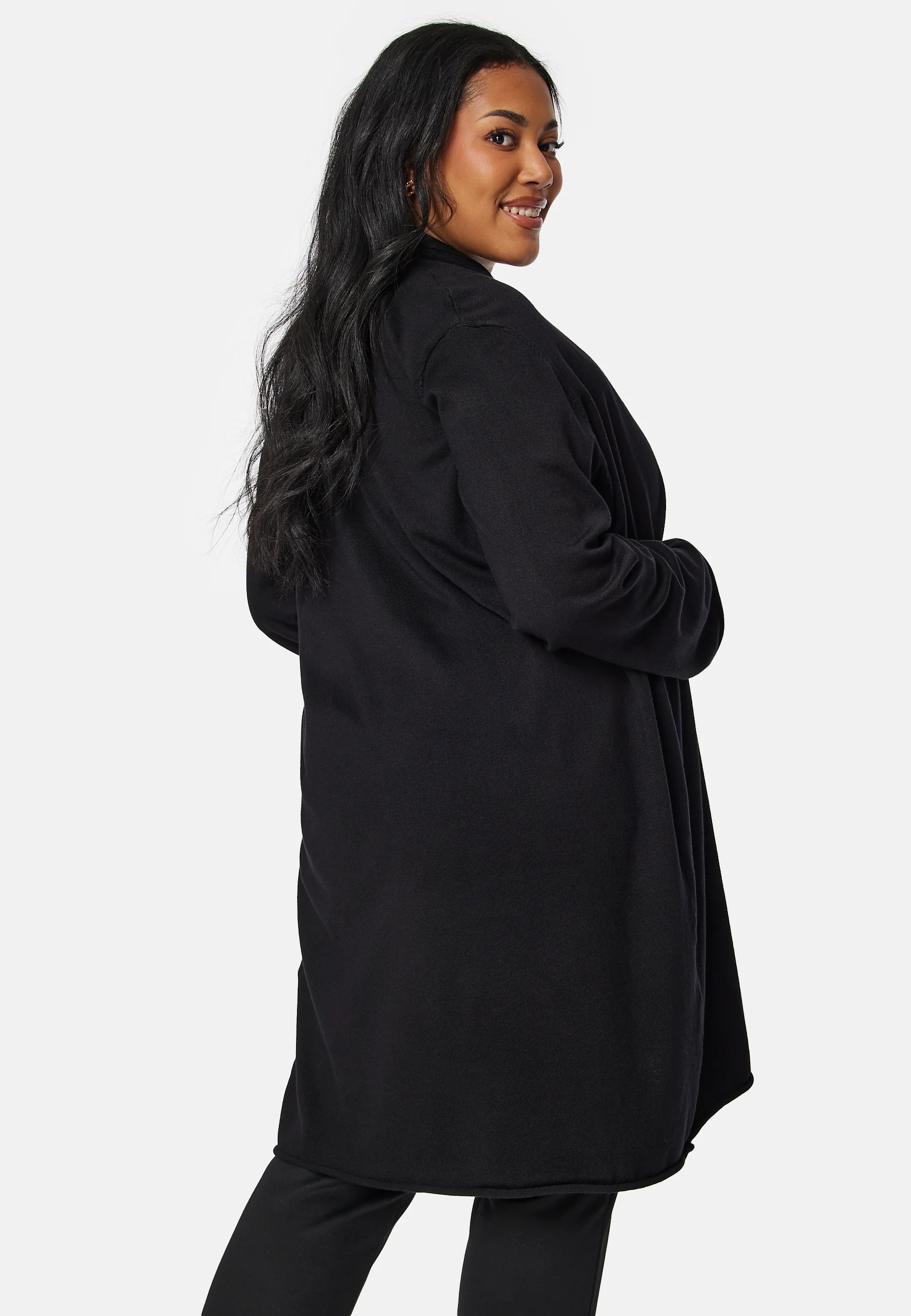 Viscose Fine Knitted Cardigan - Image 8