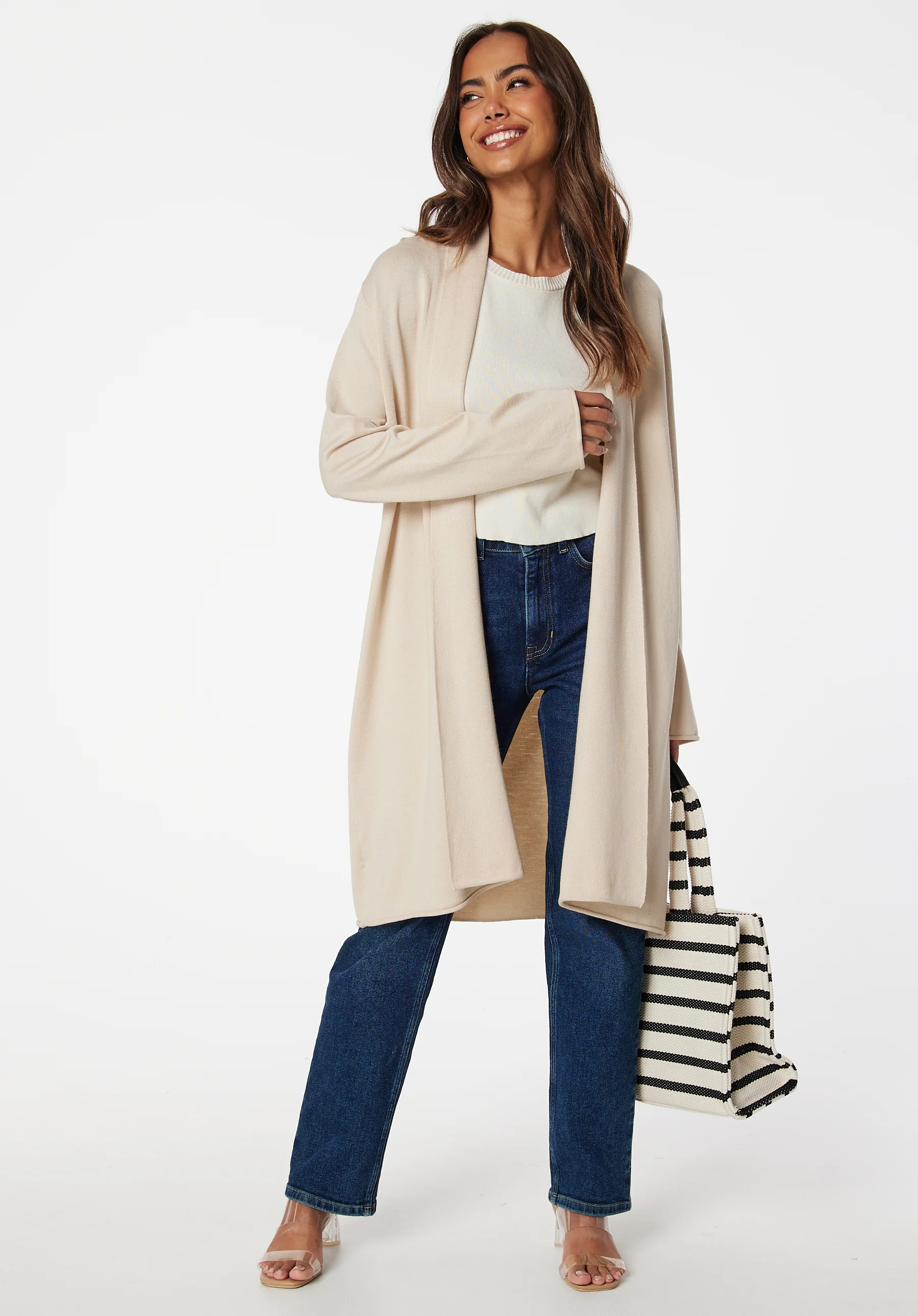 Viscose Fine Knitted Cardigan