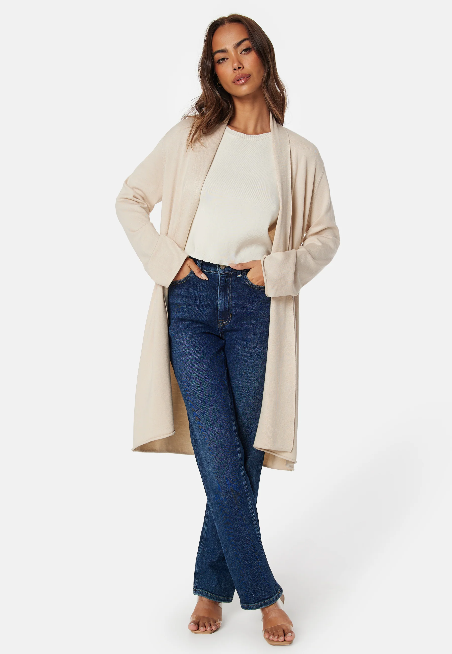 Viscose Fine Knitted Cardigan - Image 3