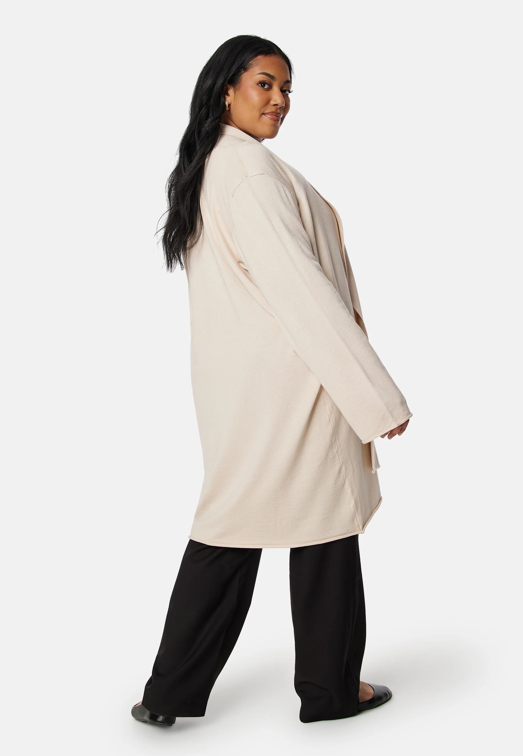 Viscose Fine Knitted Cardigan - Image 7