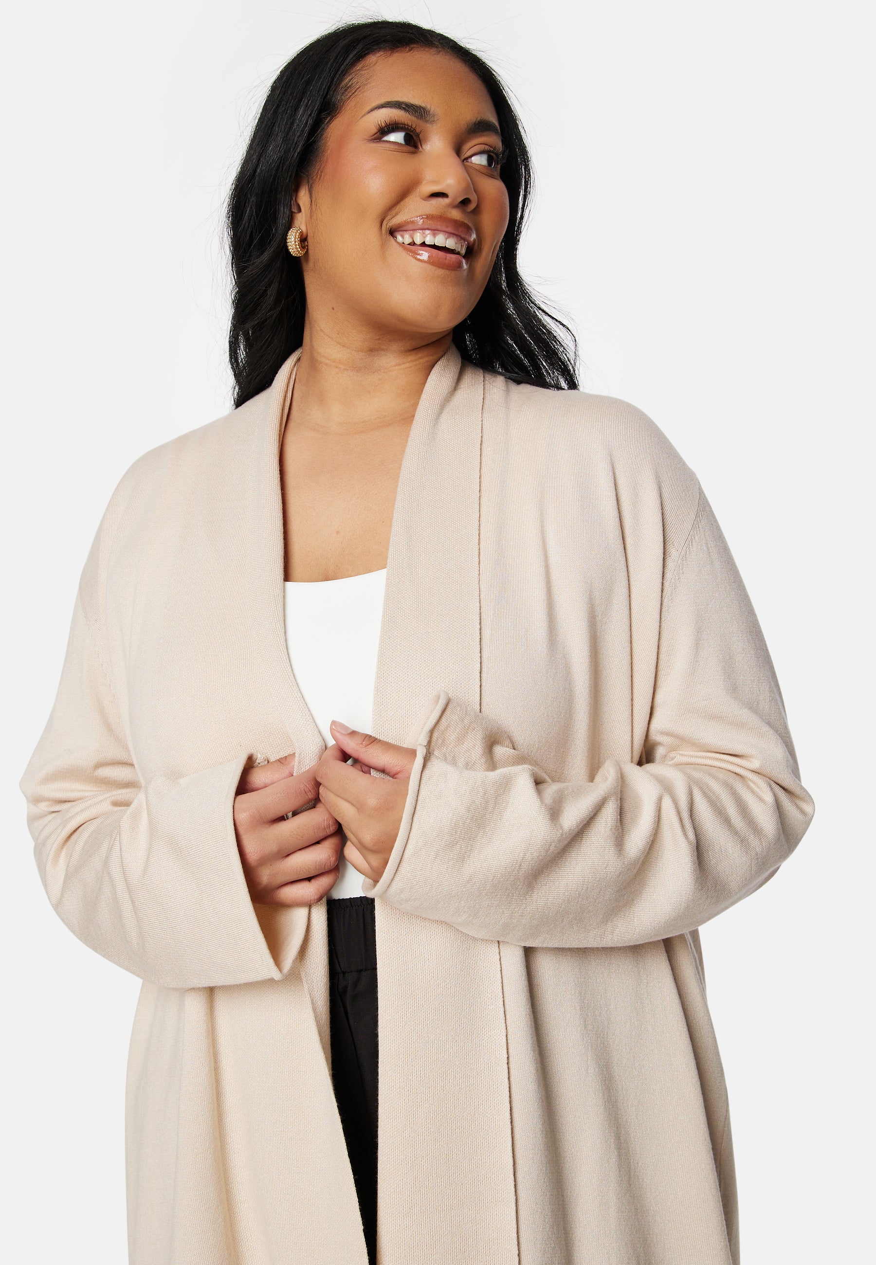 Viscose Fine Knitted Cardigan - Image 8