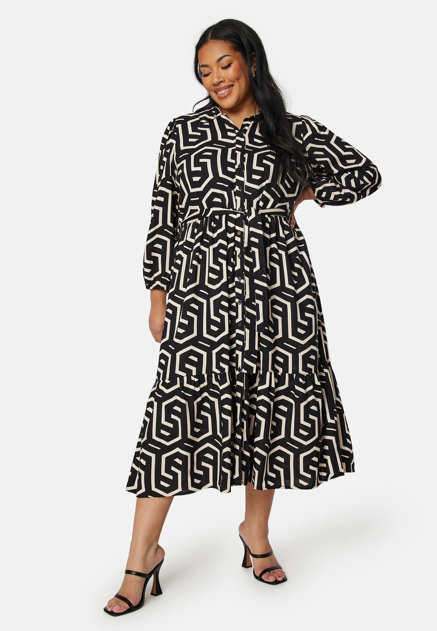 Viscose Shirt Dress - Image 5