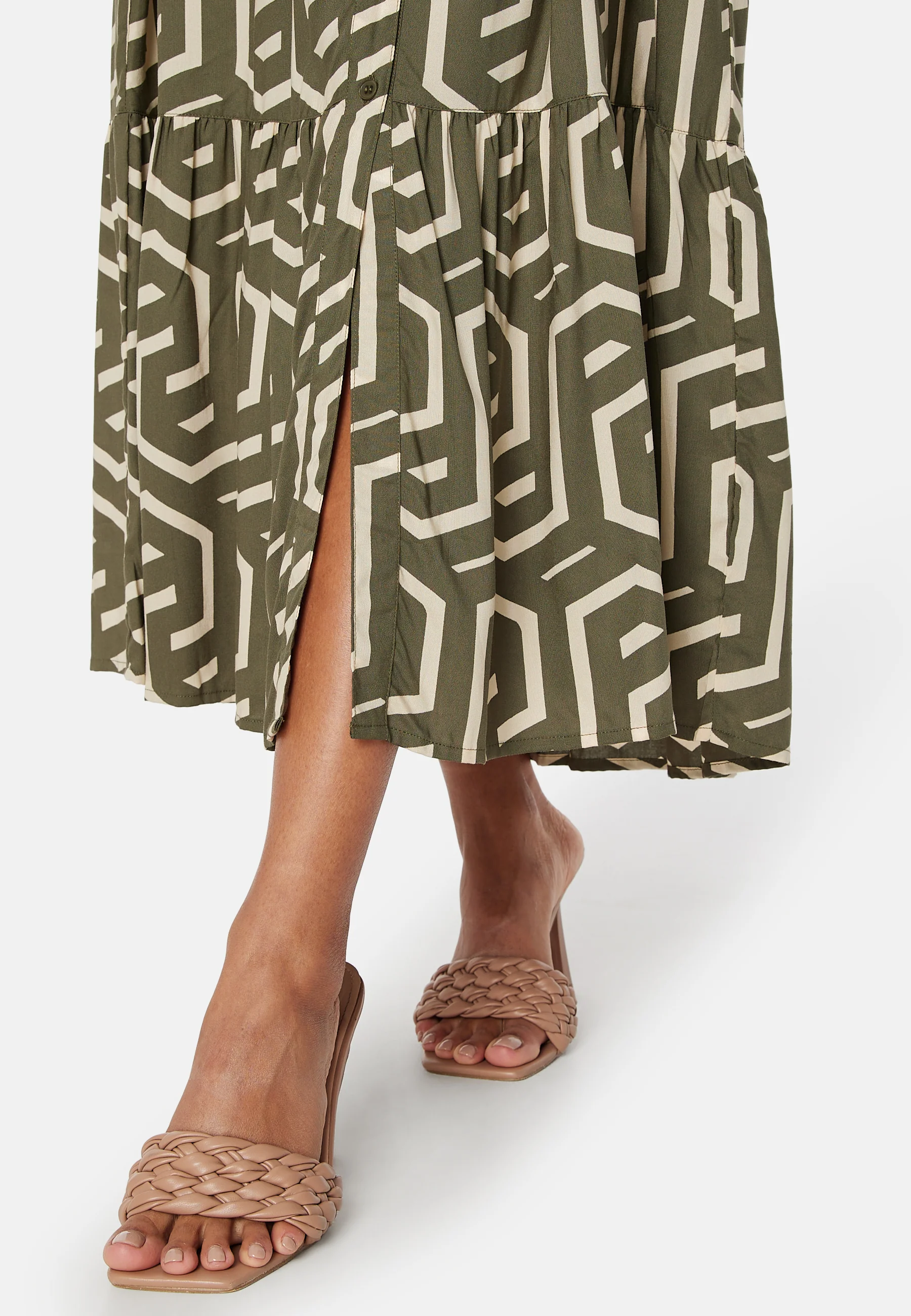 Viscose Shirt Dress - Image 4