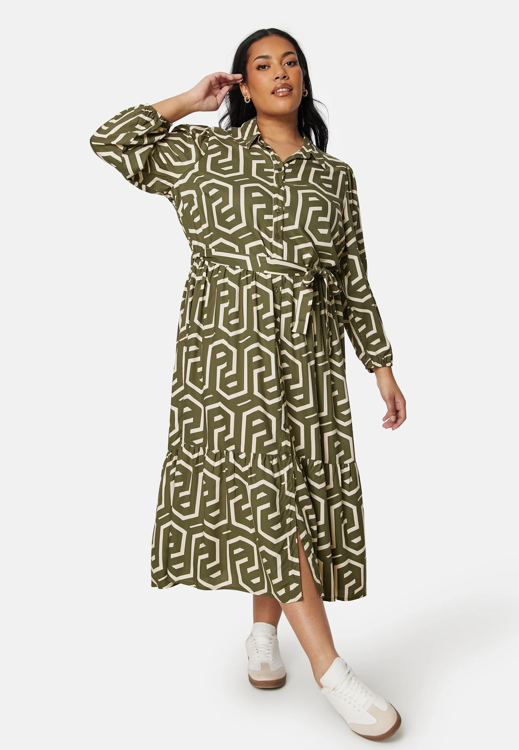 Viscose Shirt Dress - Image 5