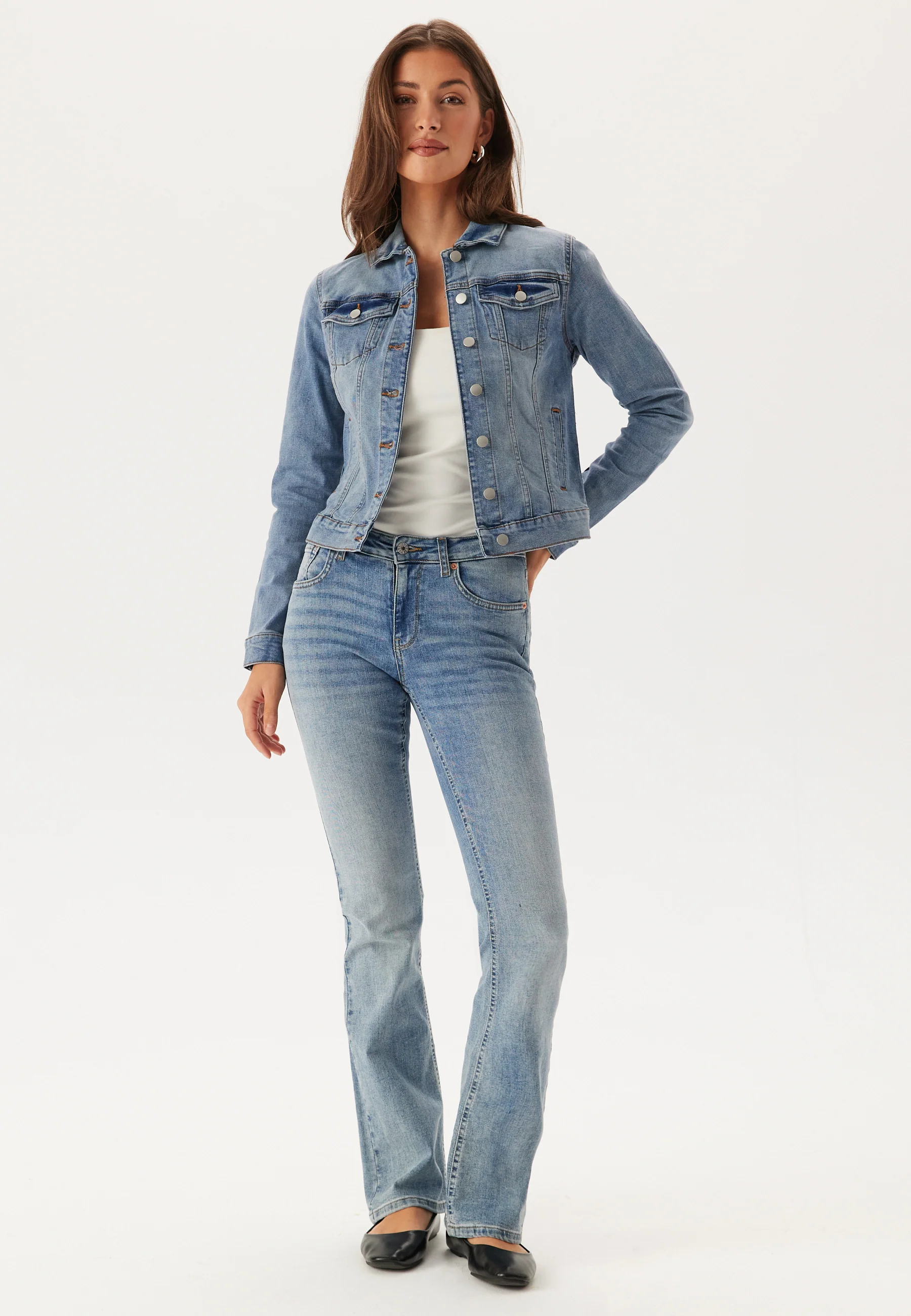 Vishow New L/S Denim Jacket - Image 3