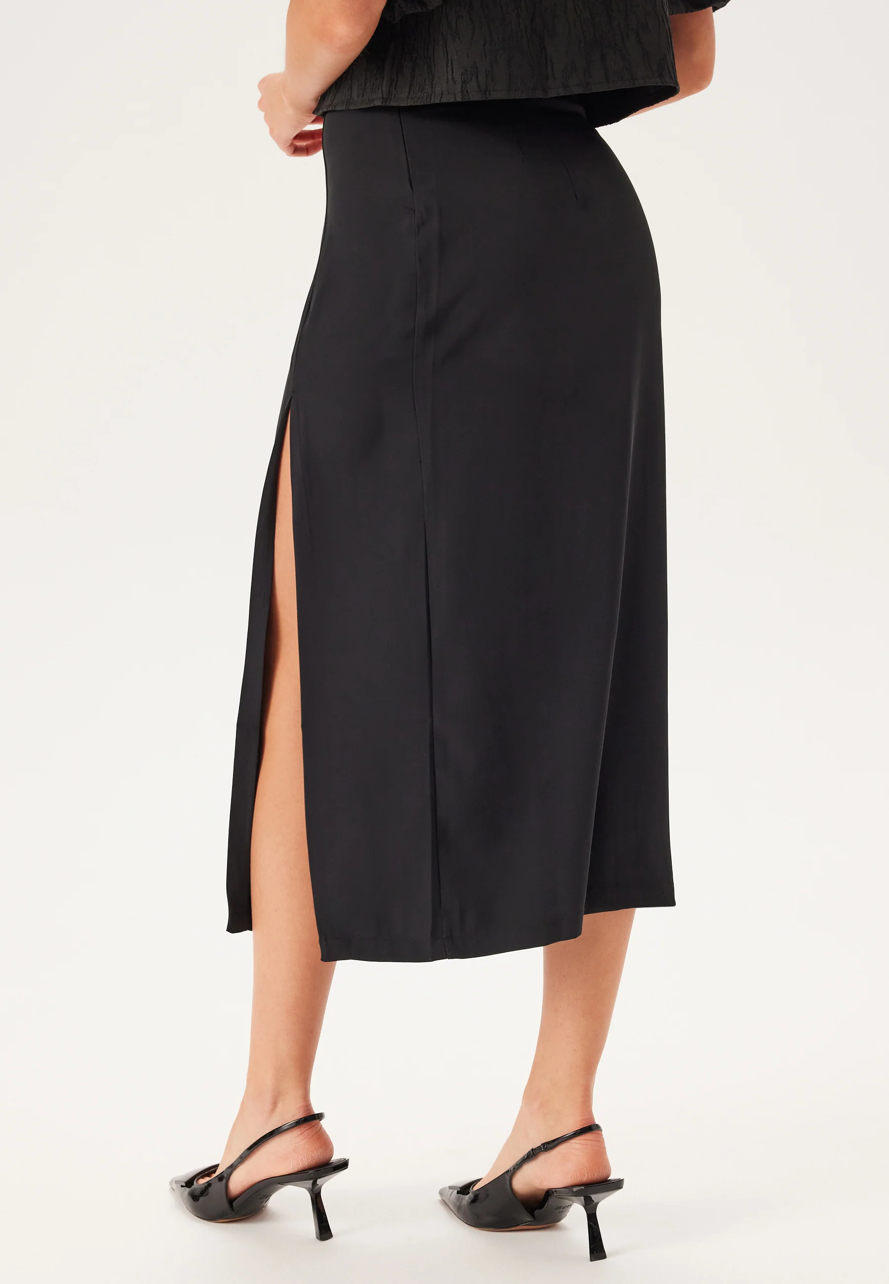 Visivanni Hw Slit Midi Skirt - Image 2