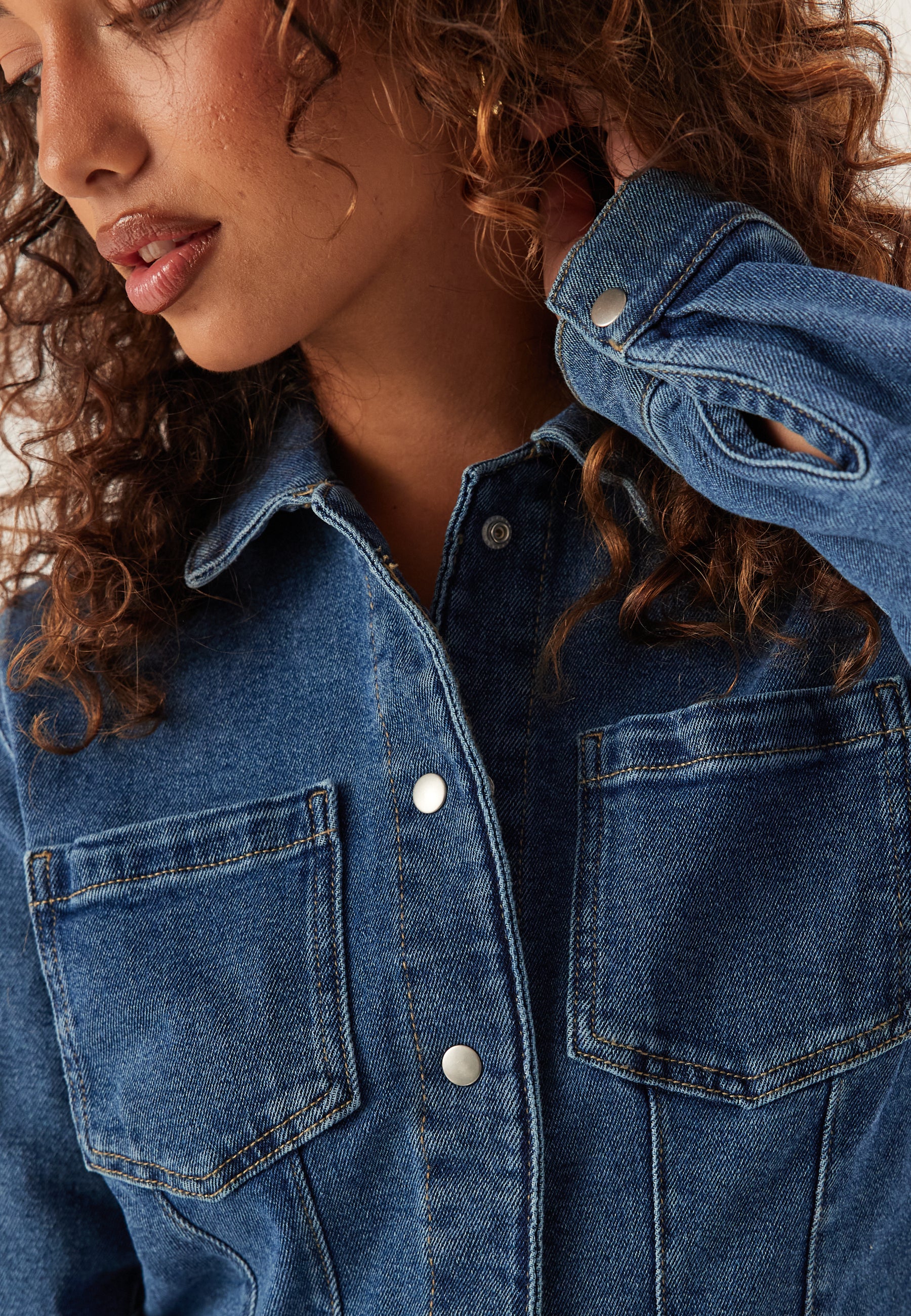 Visol L/S Denim Shirt - Image 5