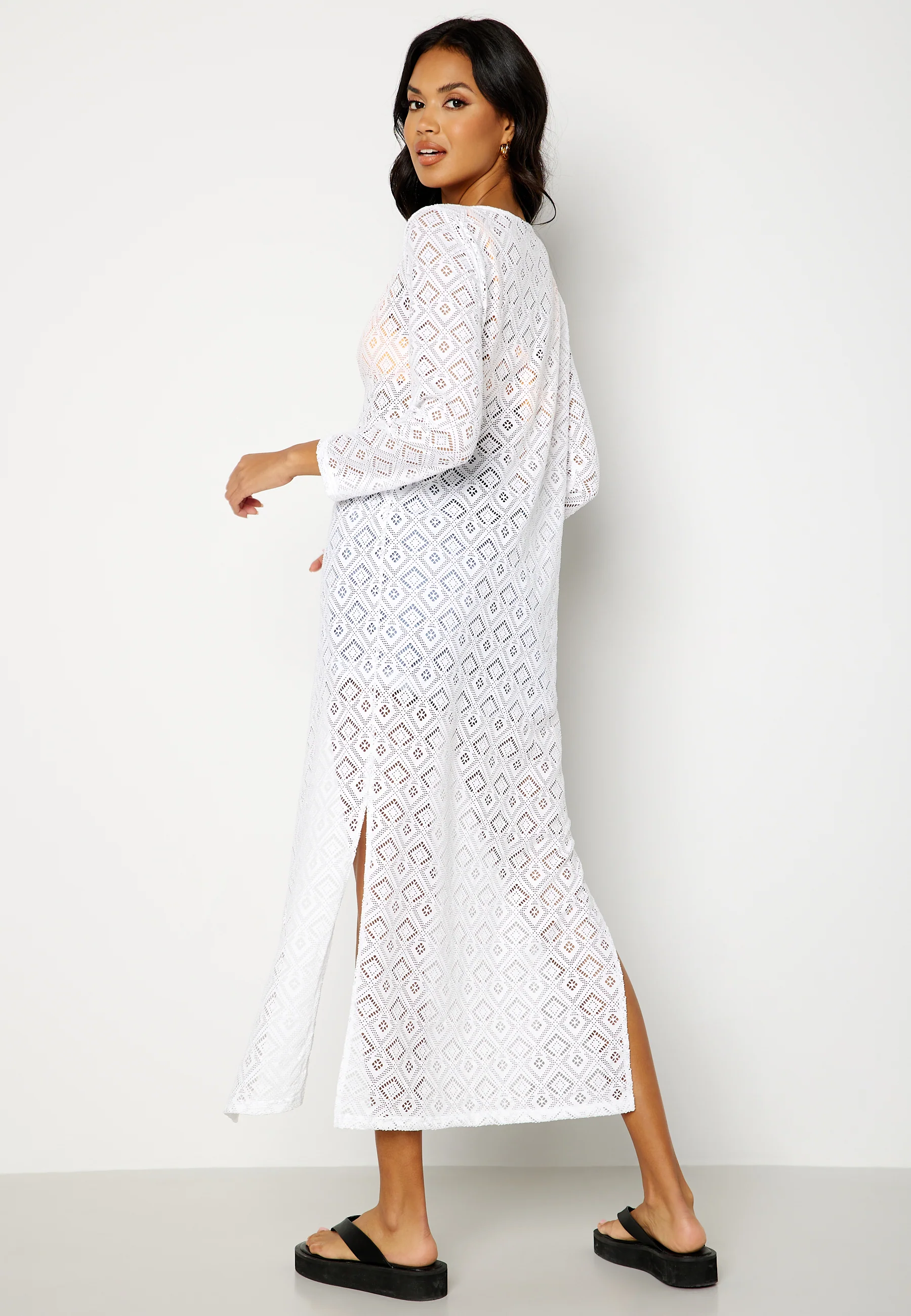 Vita 7/8 Lace Ankle Kimono - Image 2