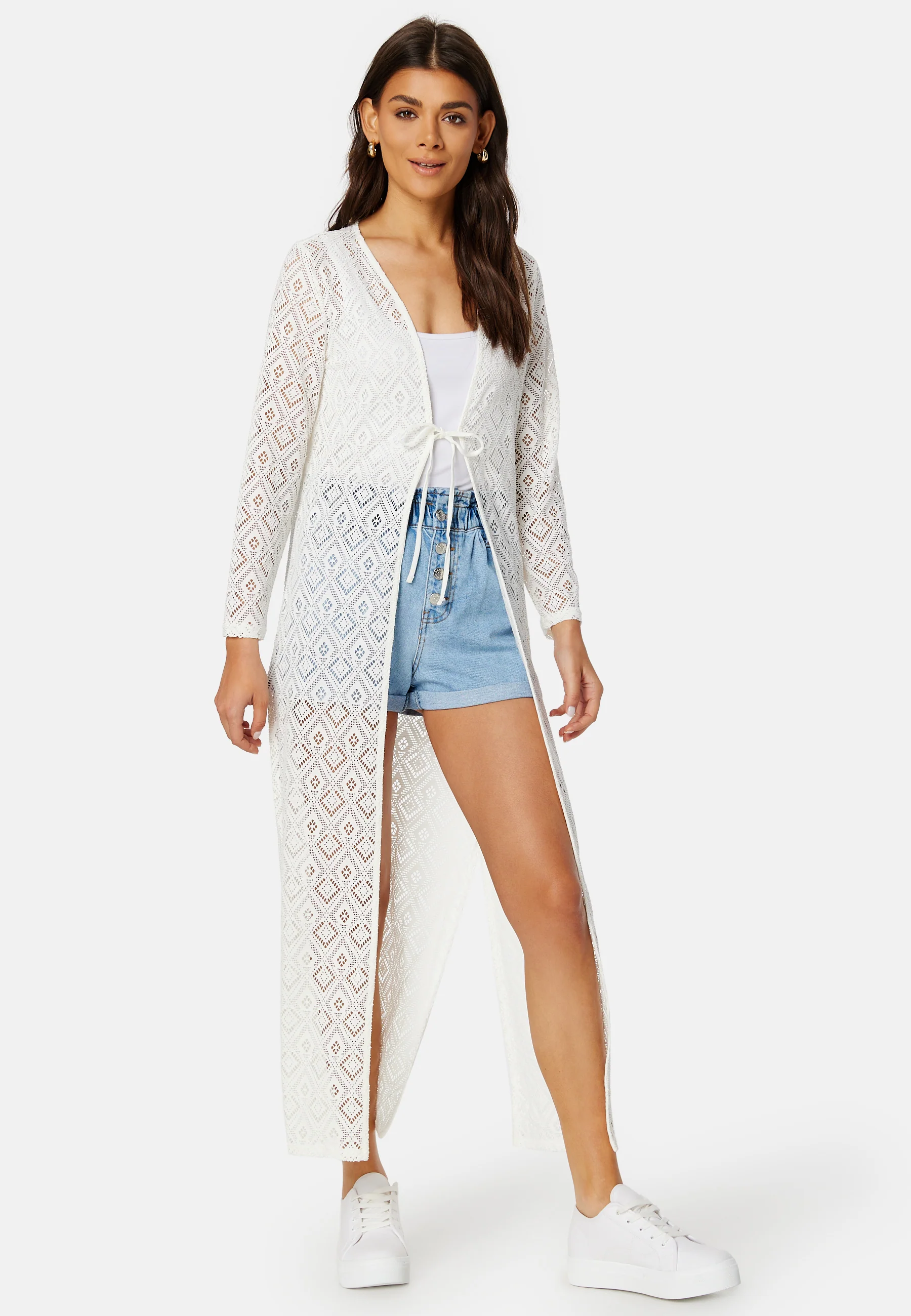 Vita 7/8 Lace Ankle Kimono - Image 2