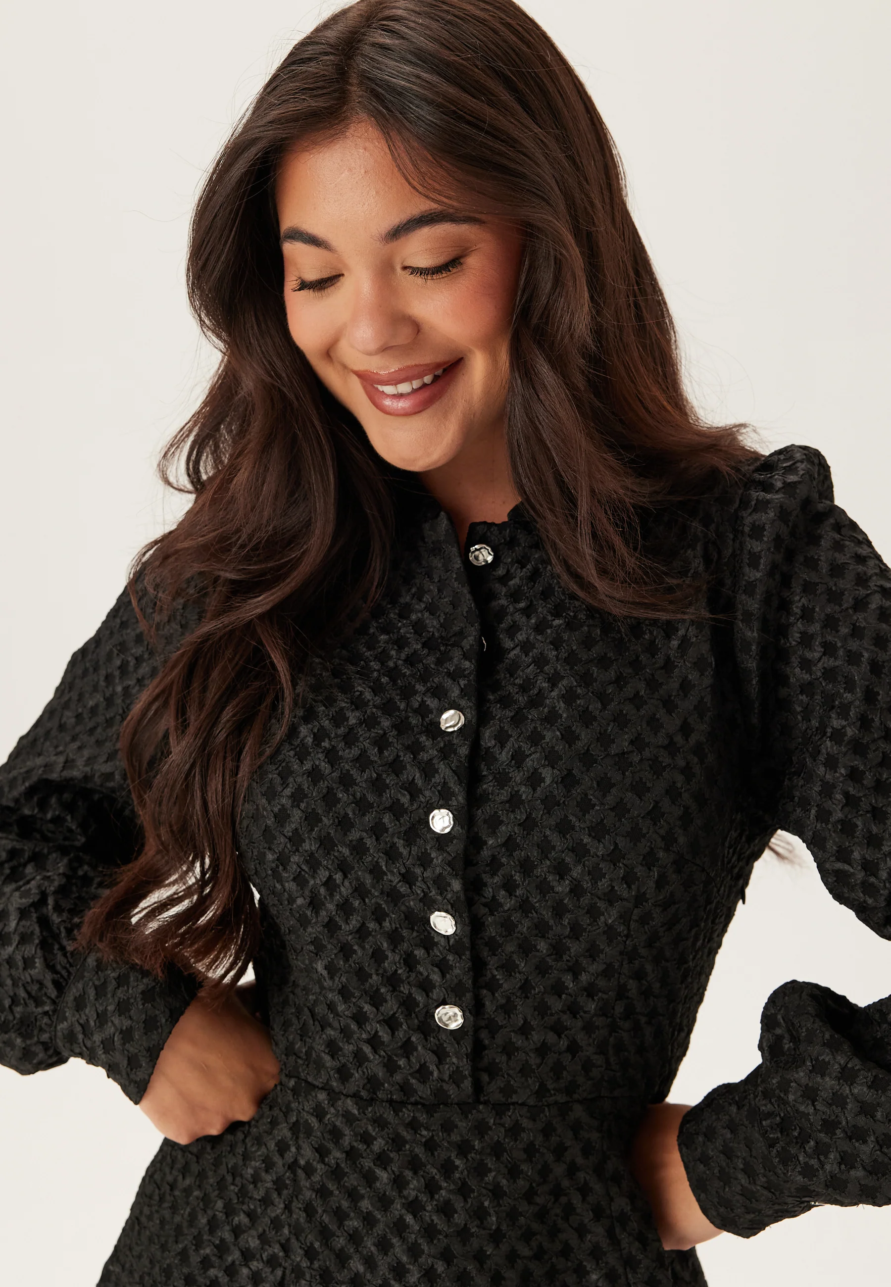 Vitaliama L/S JAQCUARD DRESS - Image 4