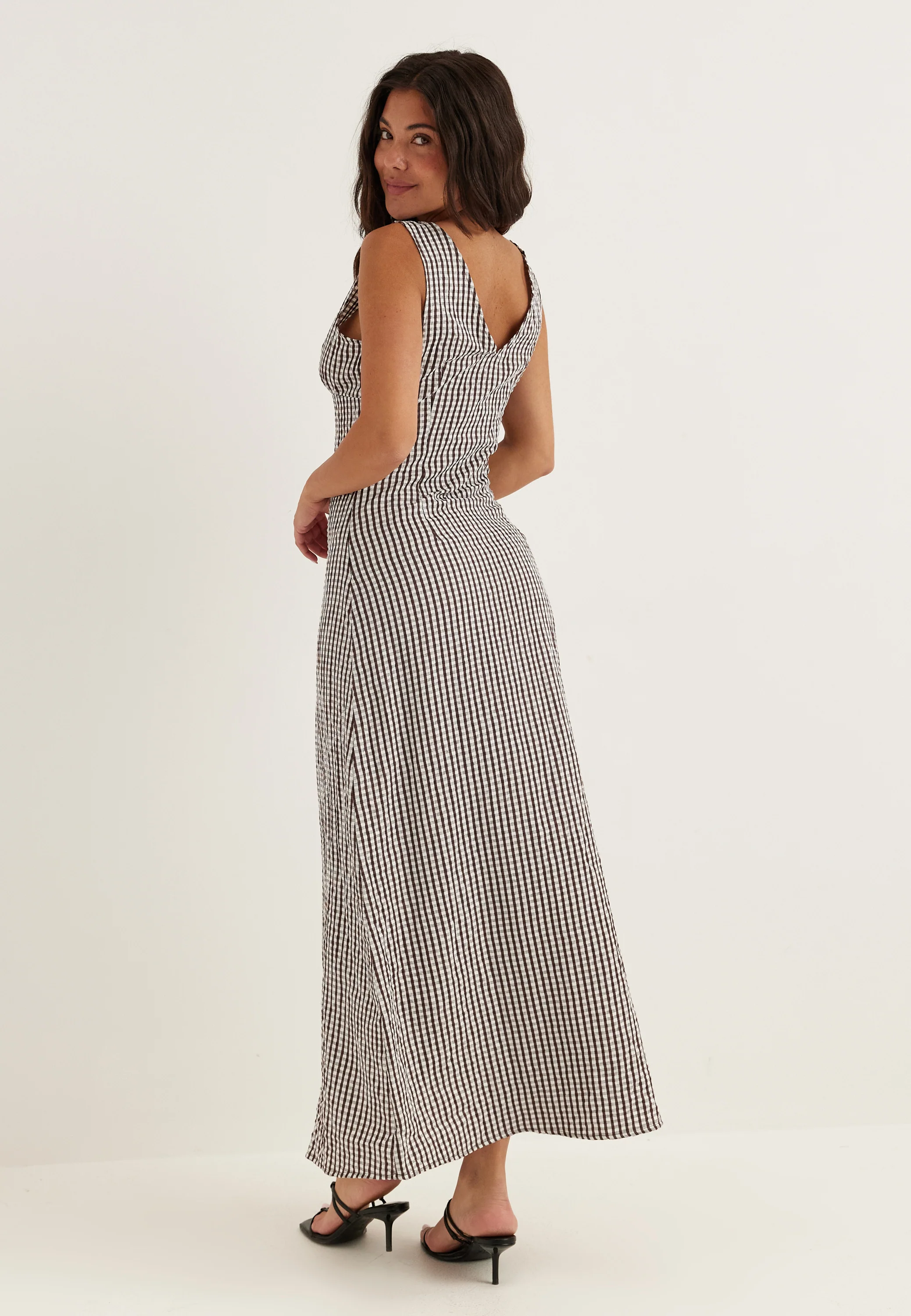 Viterni S/L V-NECK ANKLE DRESS - Image 2
