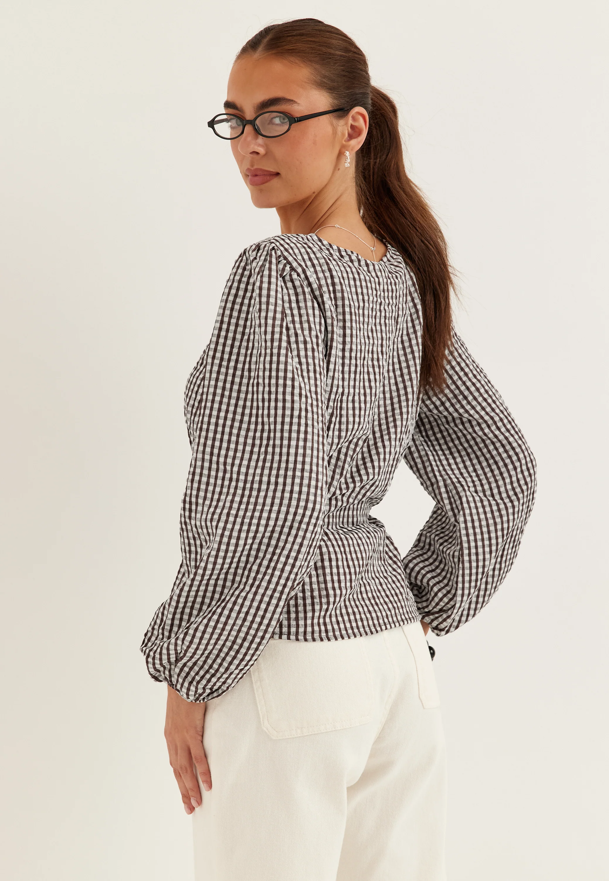 Viterni V-neck L/S TOP - Image 3