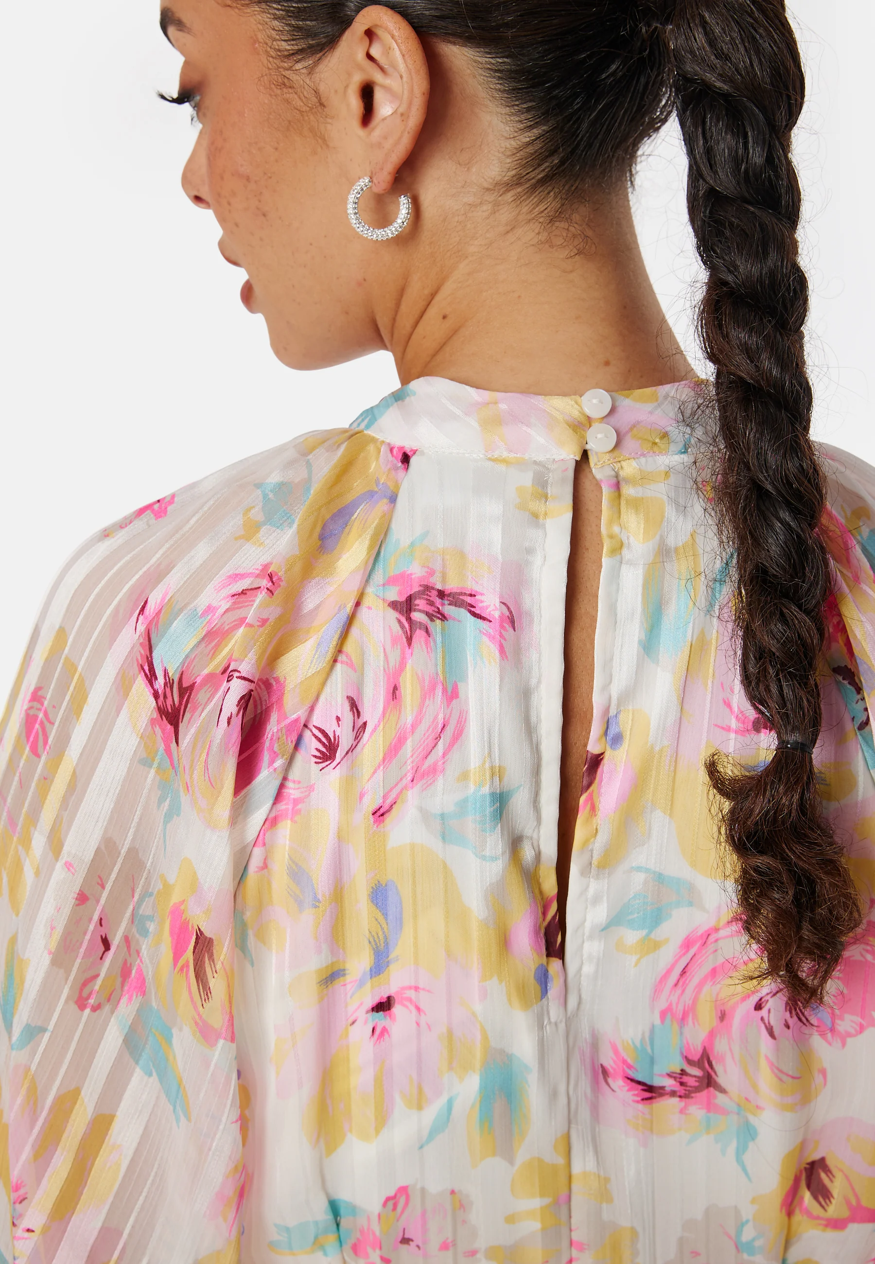 Vivoline 2/4 midi flounce dress - Image 3