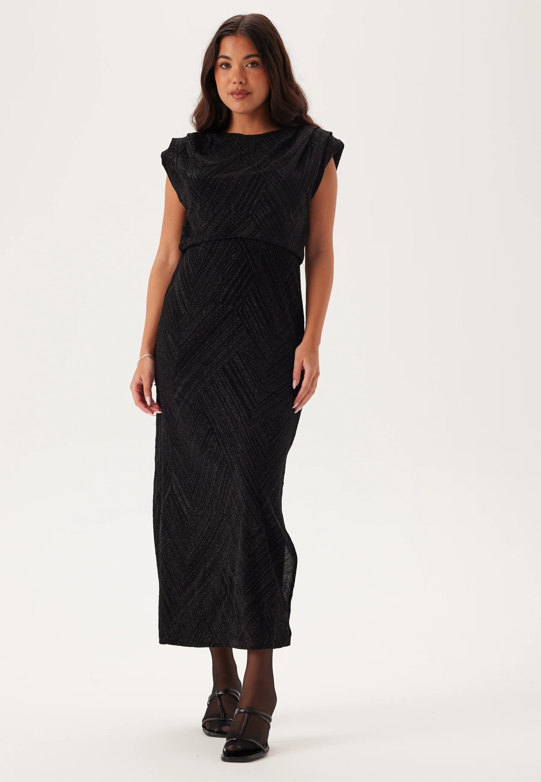 Vizoe O-neck S/L ANKLE DRESS A - Image 3
