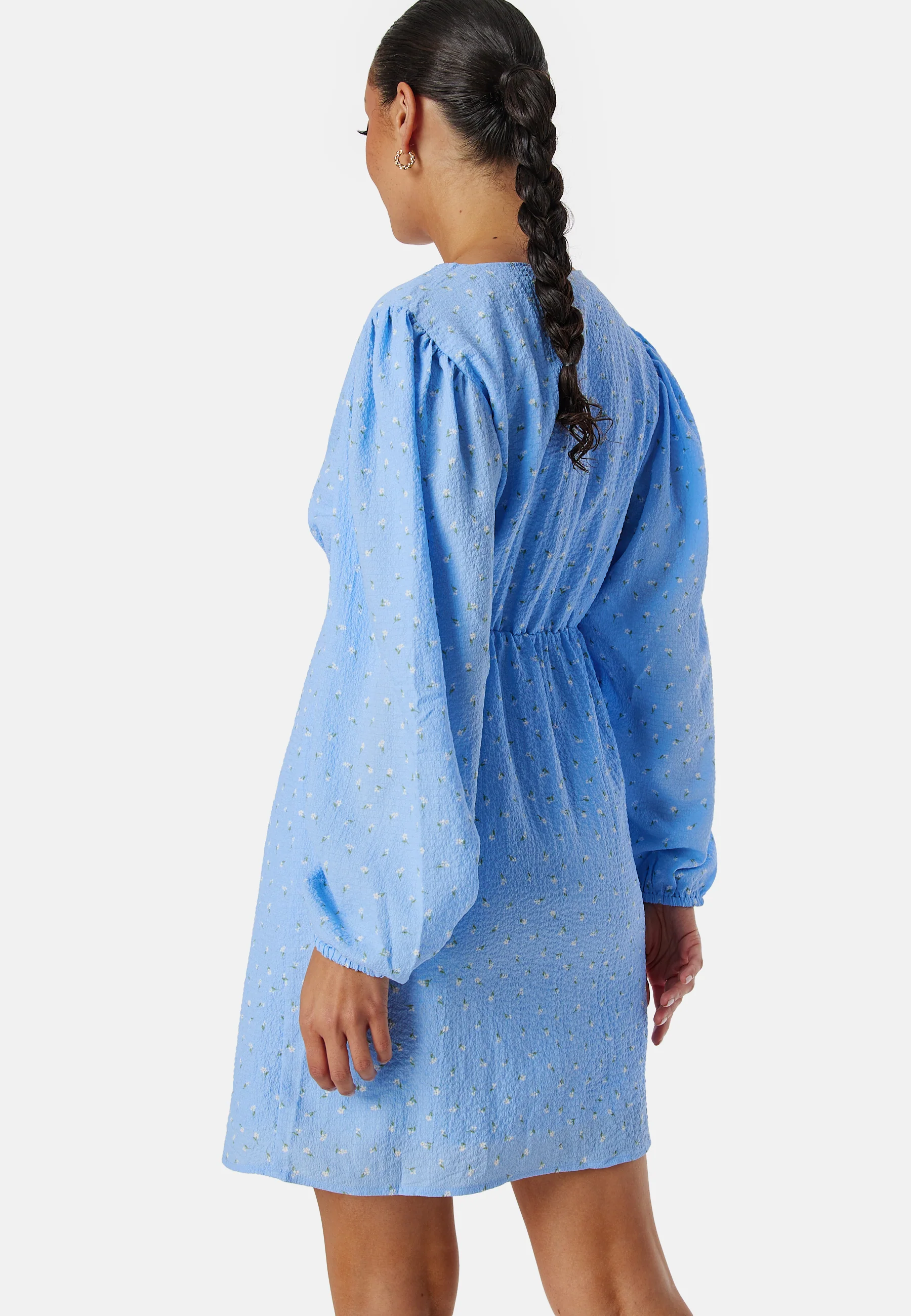 Vmamanda LS V-Neck short dress - Image 2