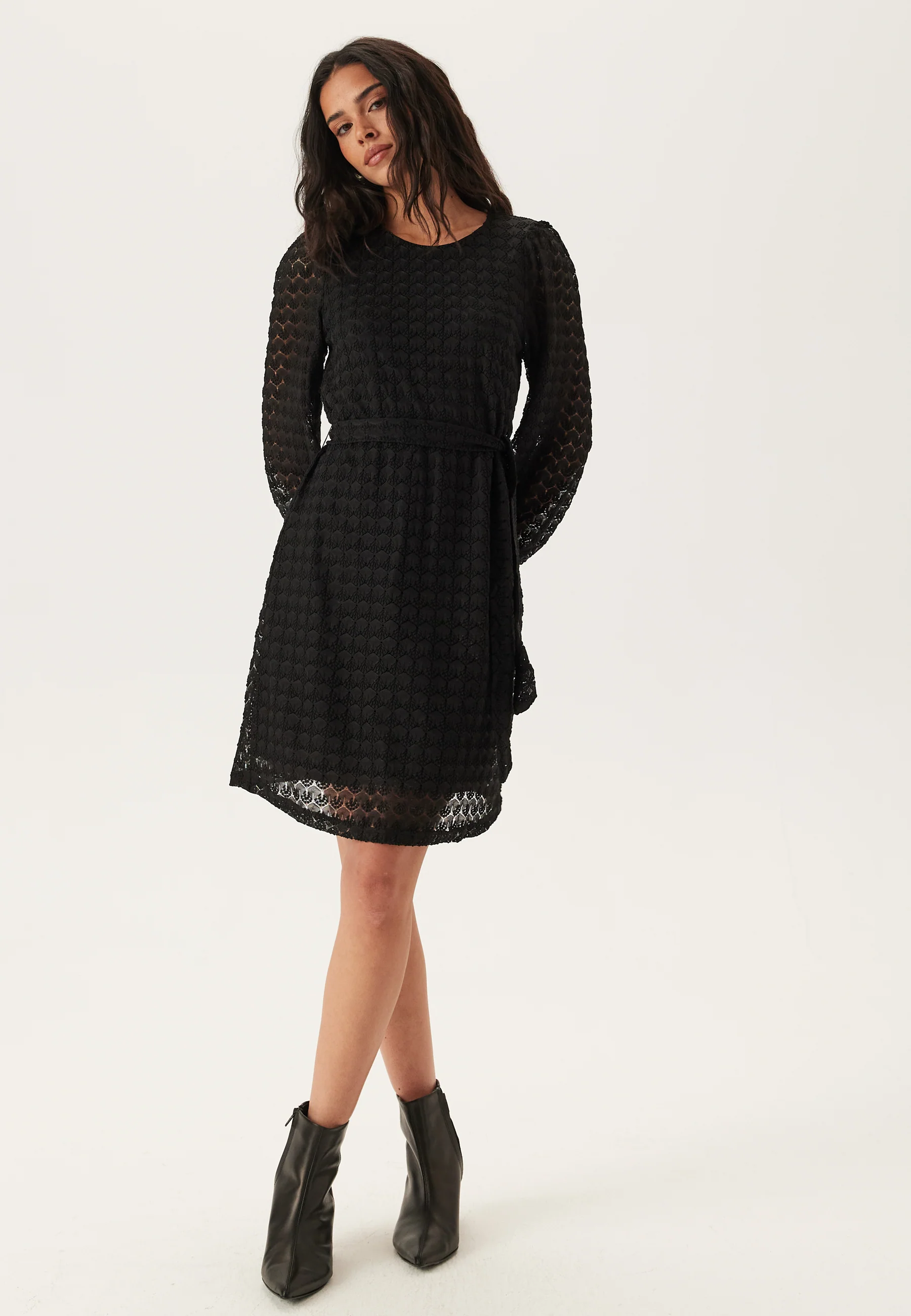 Vmbecca Ls O-neck Lace Dress - Image 5
