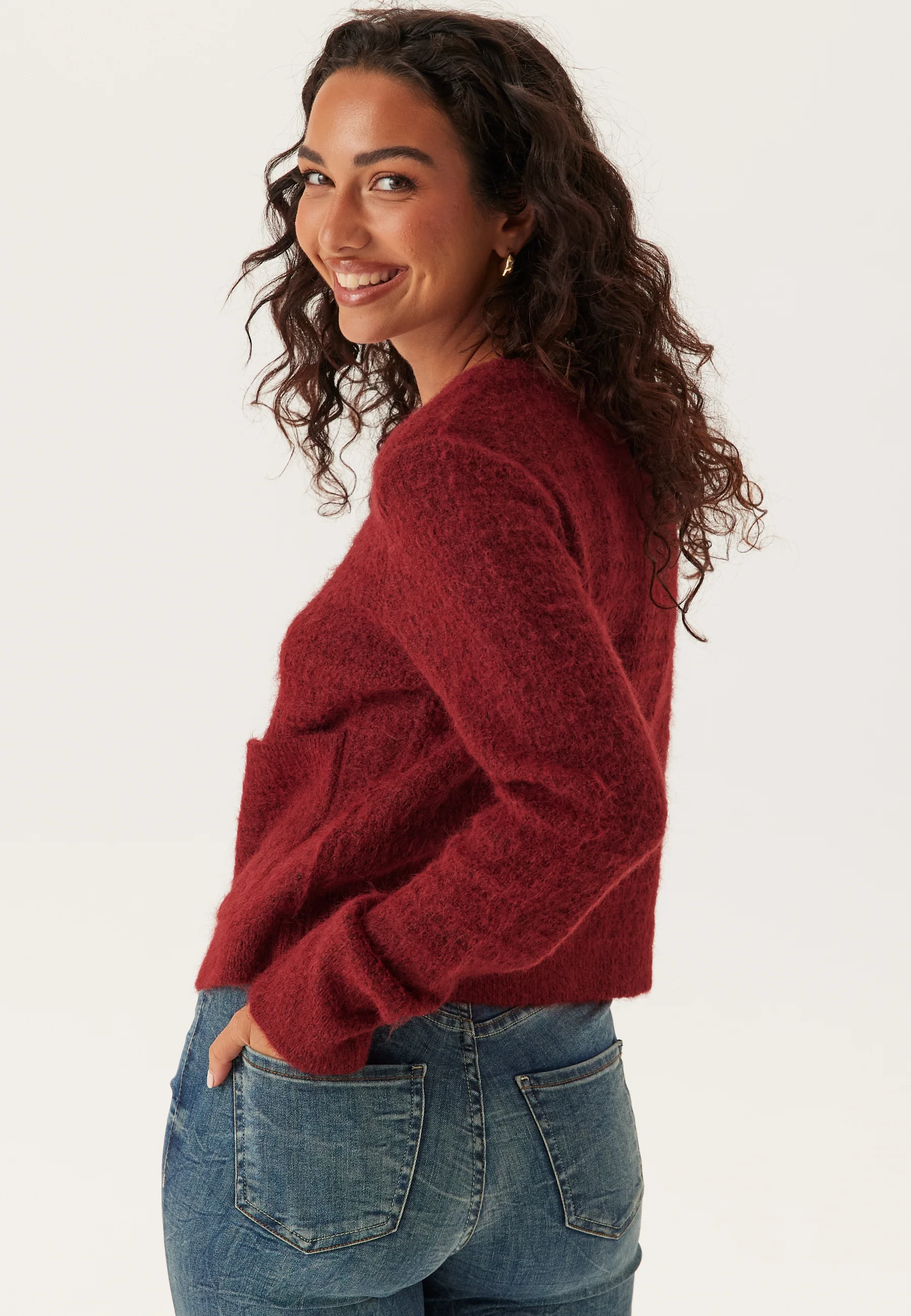 Vmblossom Ls O-neck Cardigan - Image 2