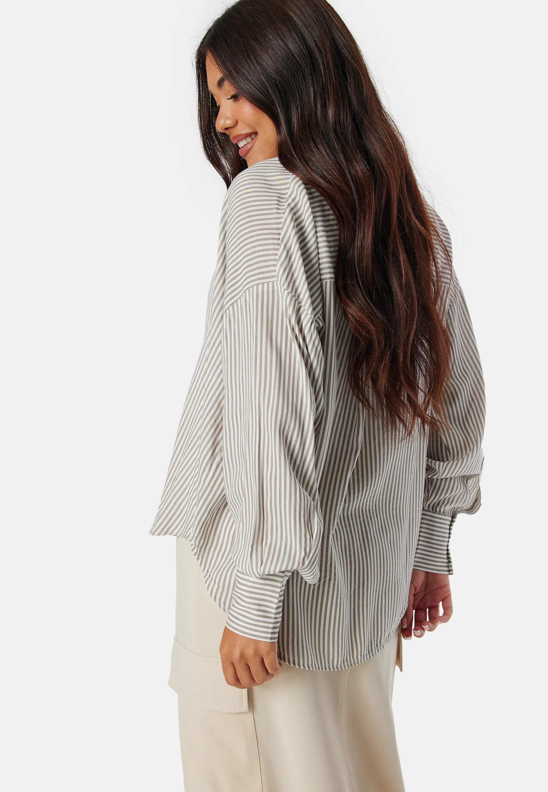Vmbumpy L/S Oversize Shirt Wvn - Image 3