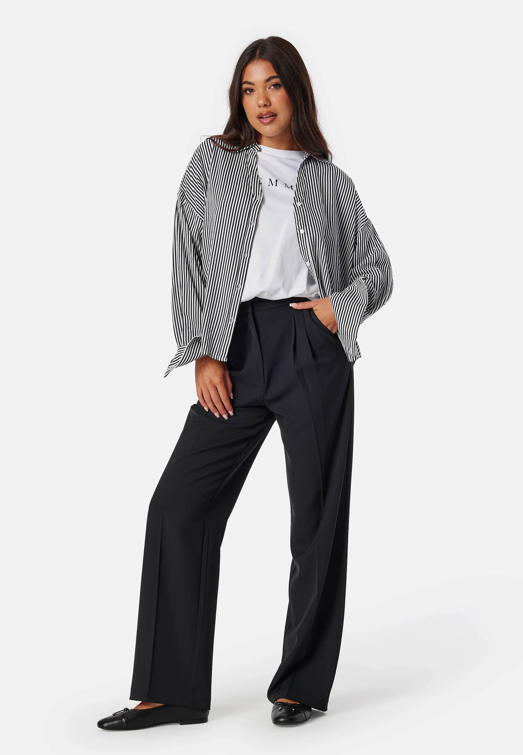 Vmbumpy L/S Oversize Shirt Wvn - Image 3