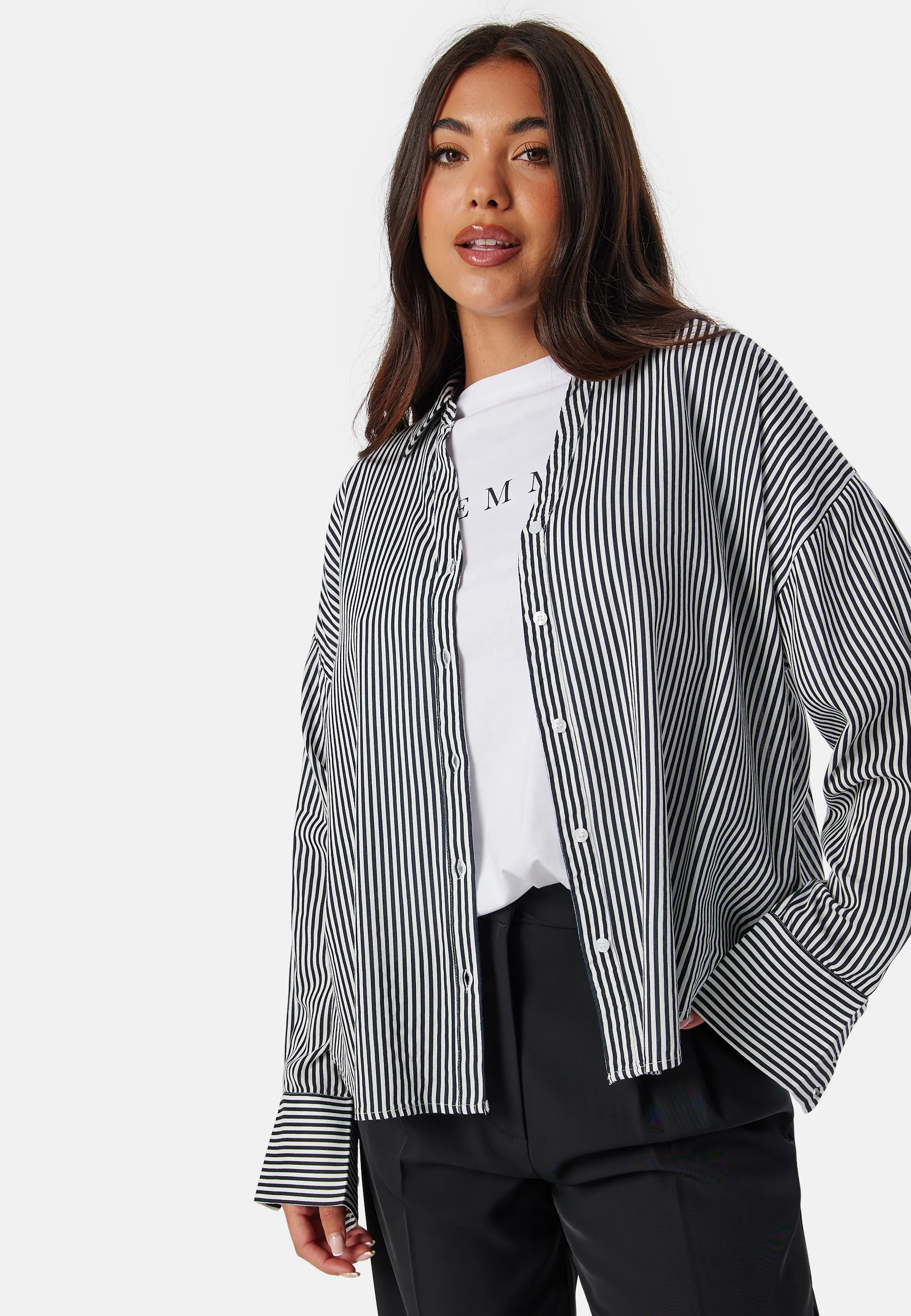 Vmbumpy L/S Oversize Shirt Wvn - Image 4