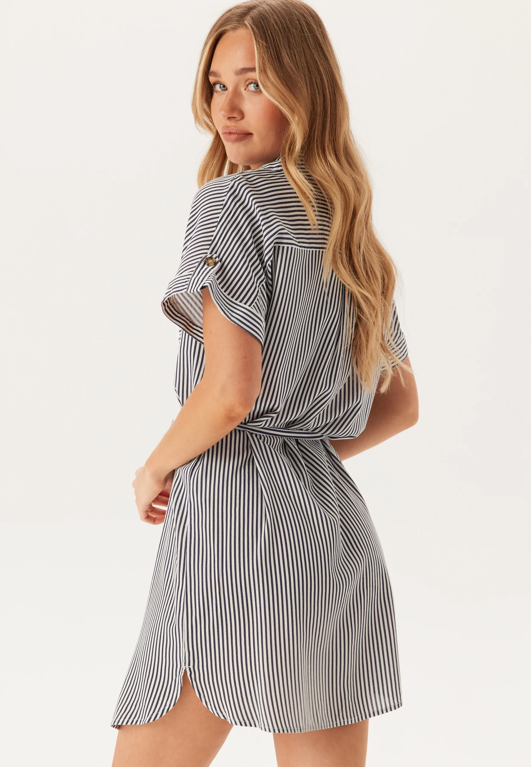 Vmbumpy Ss Short Shirt Dress - Image 2