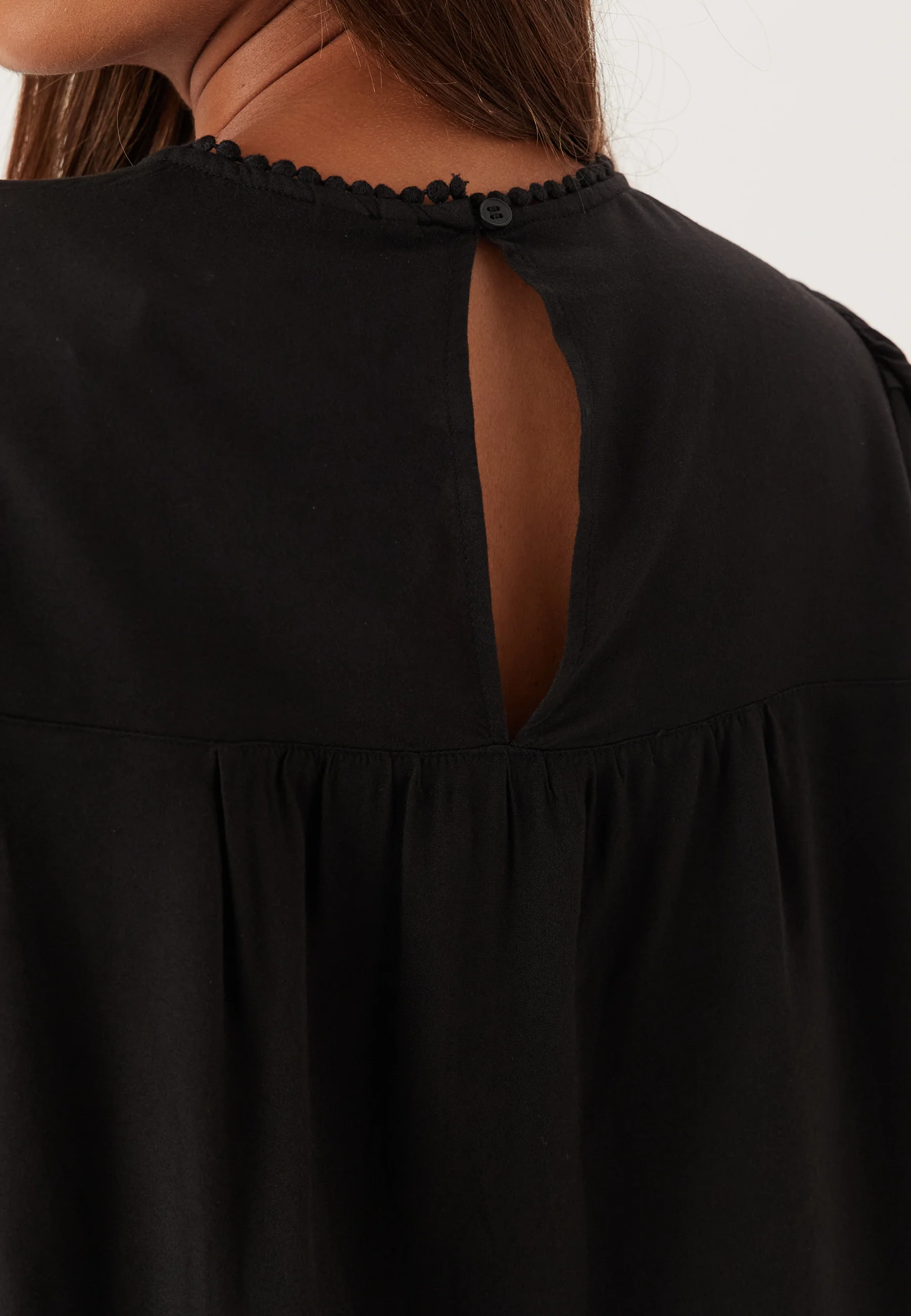 Vmdebbie Ls Pleat Top - Image 5