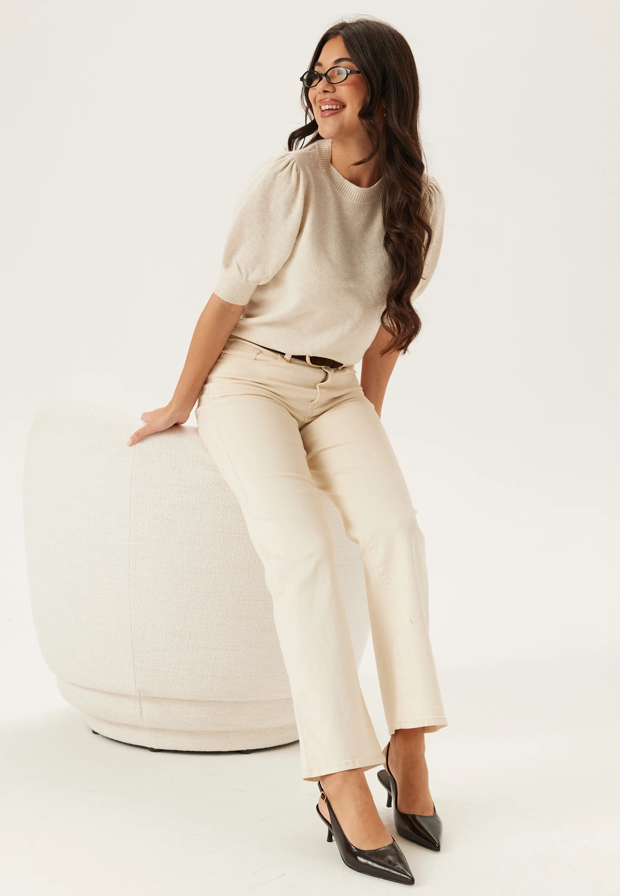 Vmdoffy 2/4 O-neck pullover - Image 4