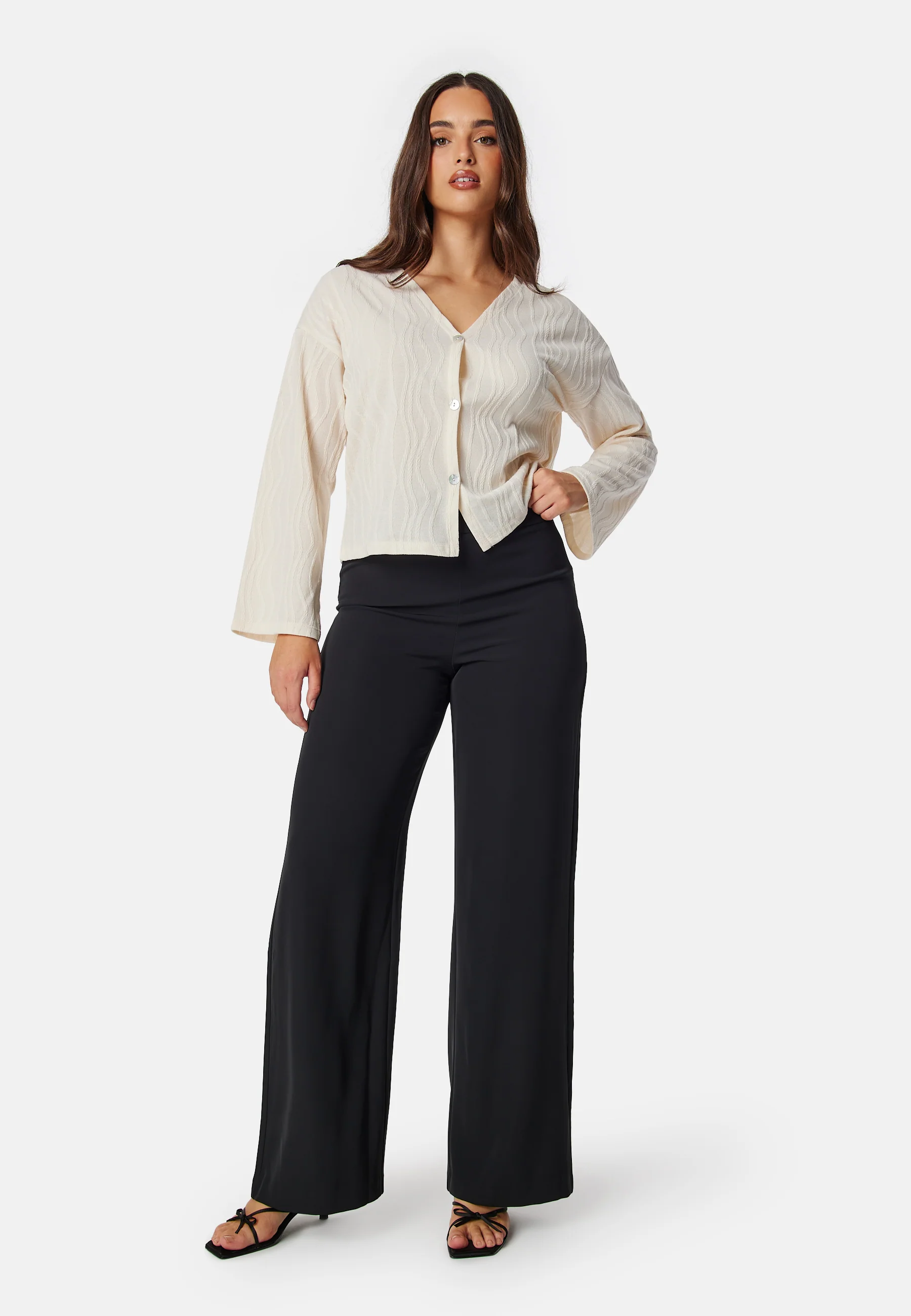 Vmellie Ls Cardigan Jrs - Image 3