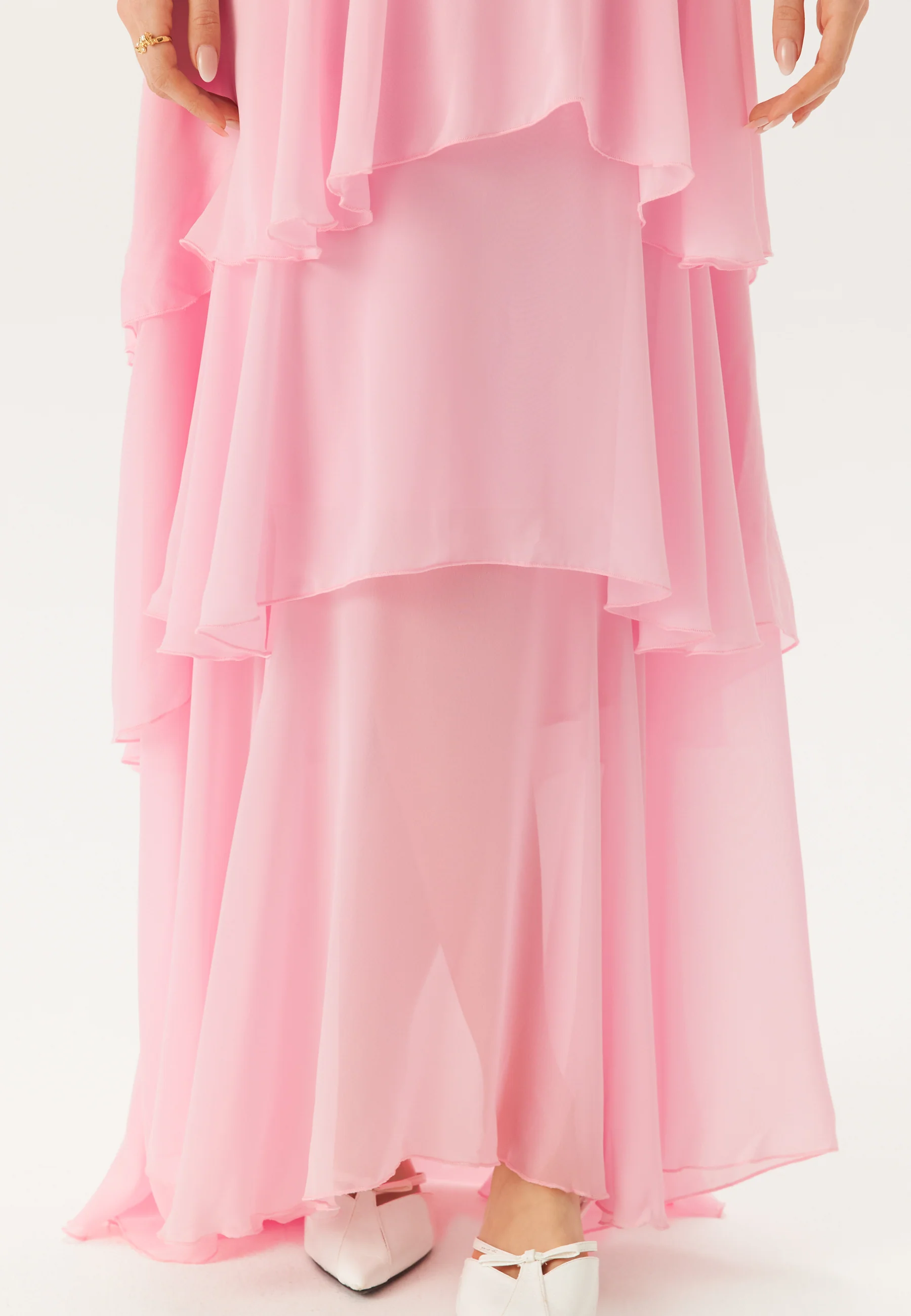 Vmfelicia Sl Ruffle Maxi Dress - Image 6
