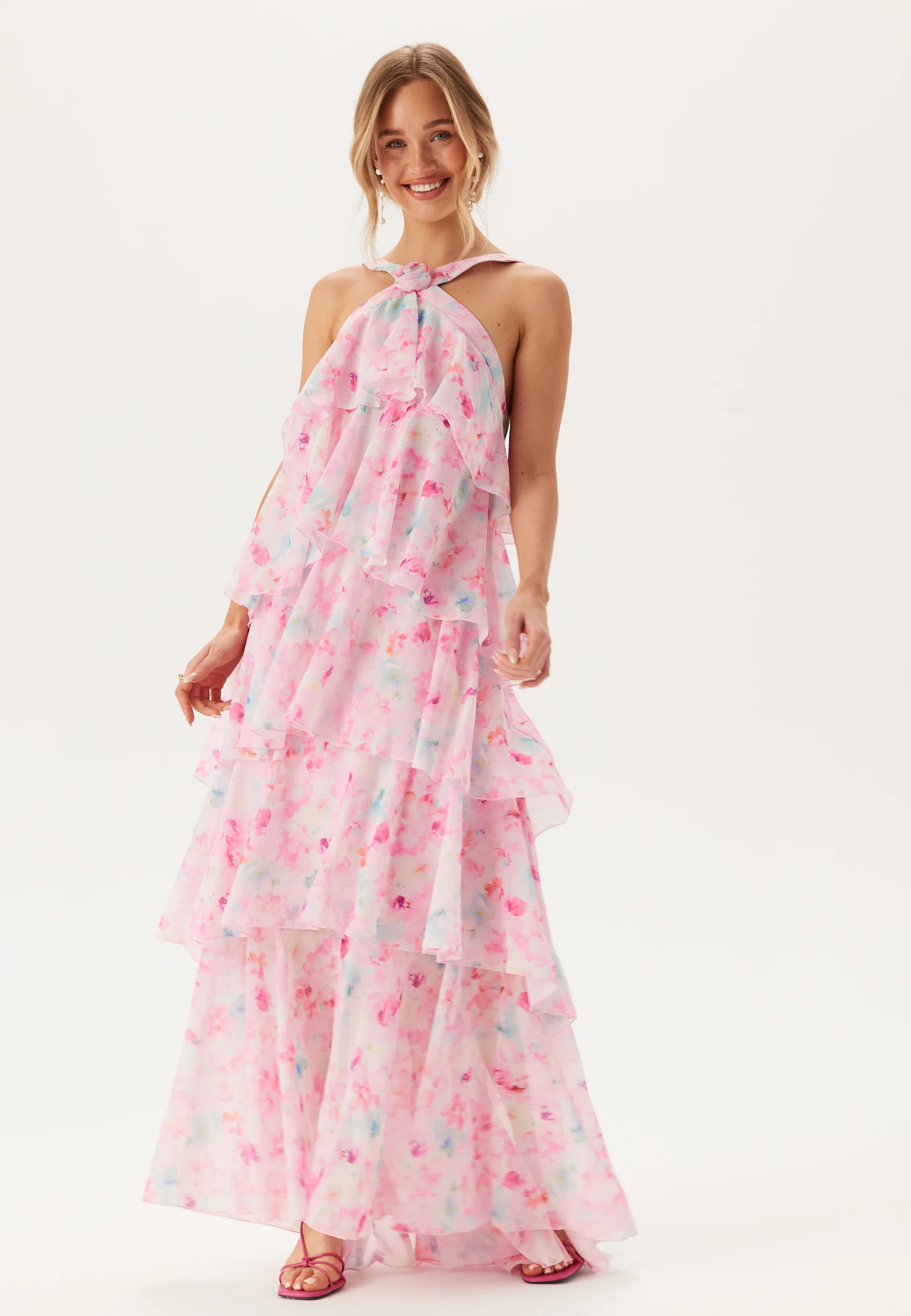 Vmfelicia Sl Ruffle Maxi Dress - Image 4