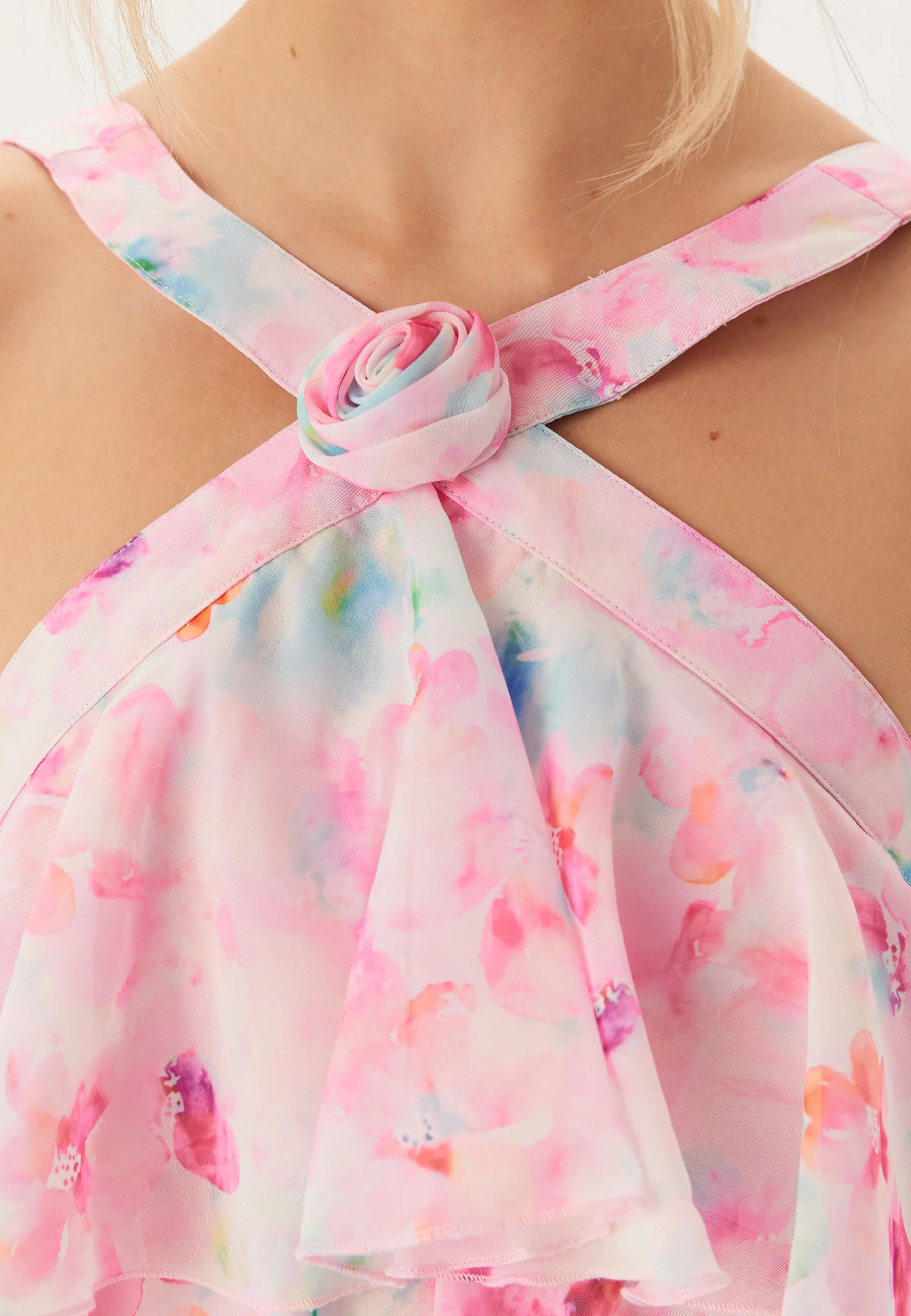 Vmfelicia Sl Ruffle Maxi Dress - Image 6