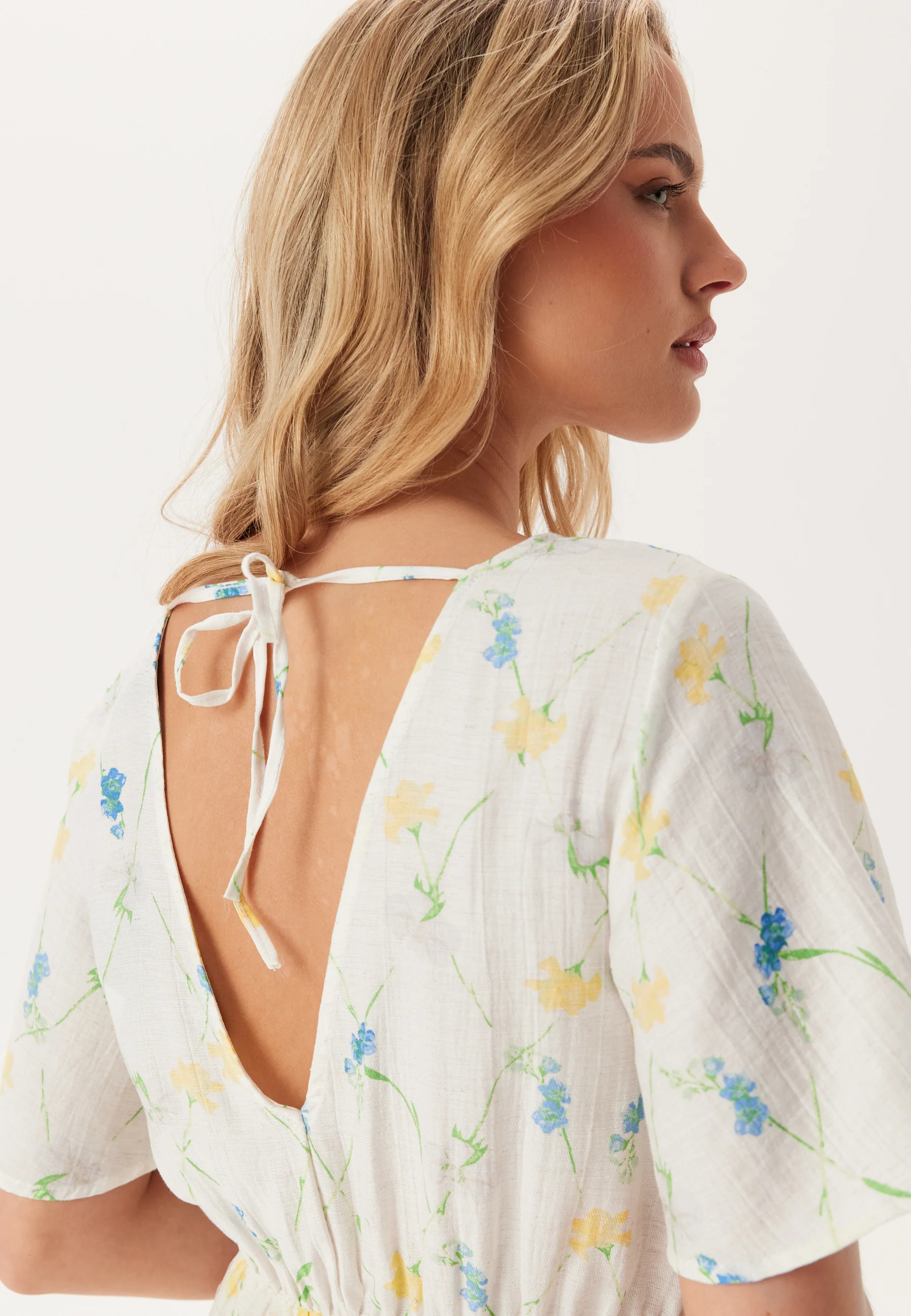 Vmflora Olga Ss 7/8 DRESS DRES - Image 4