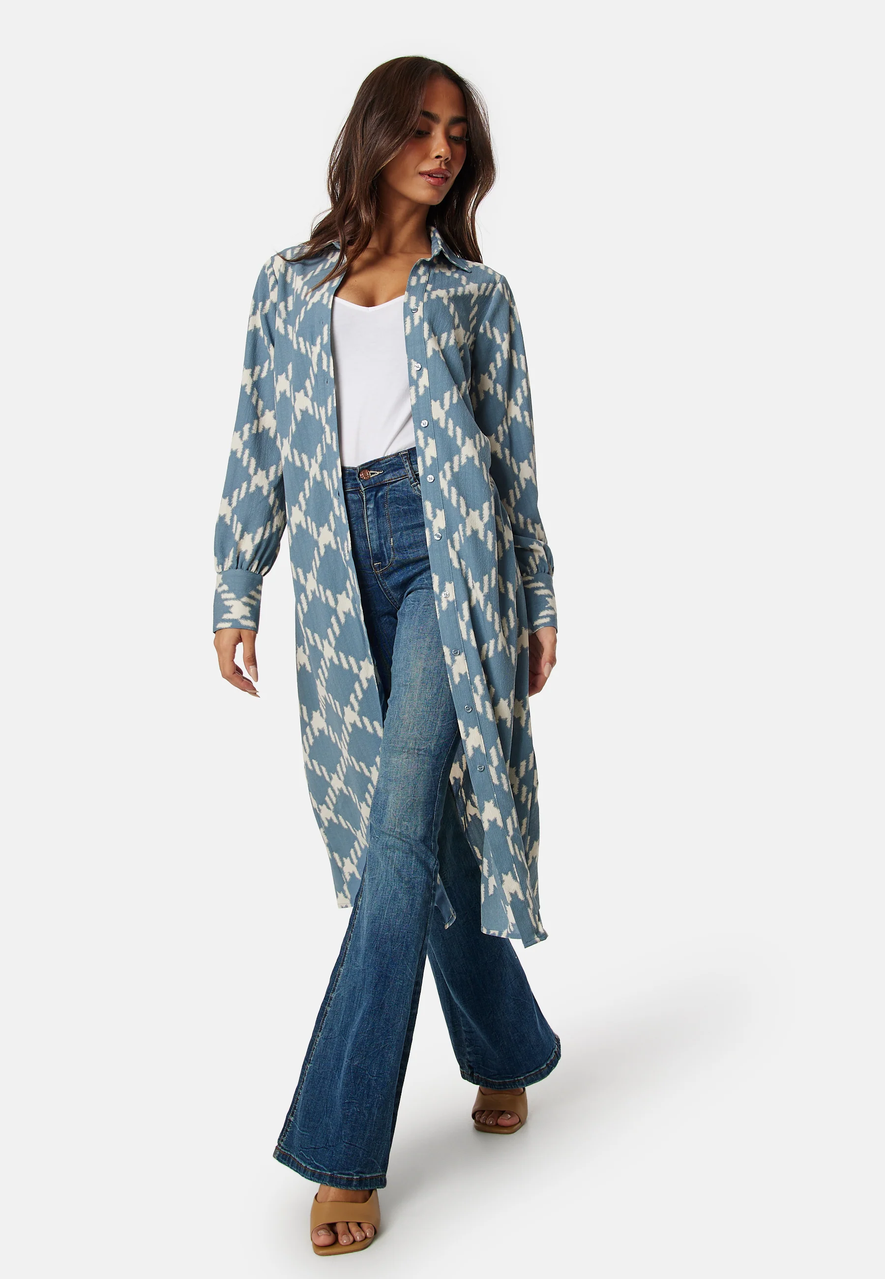 Vmginas Betine LS Calf Dress - Image 3