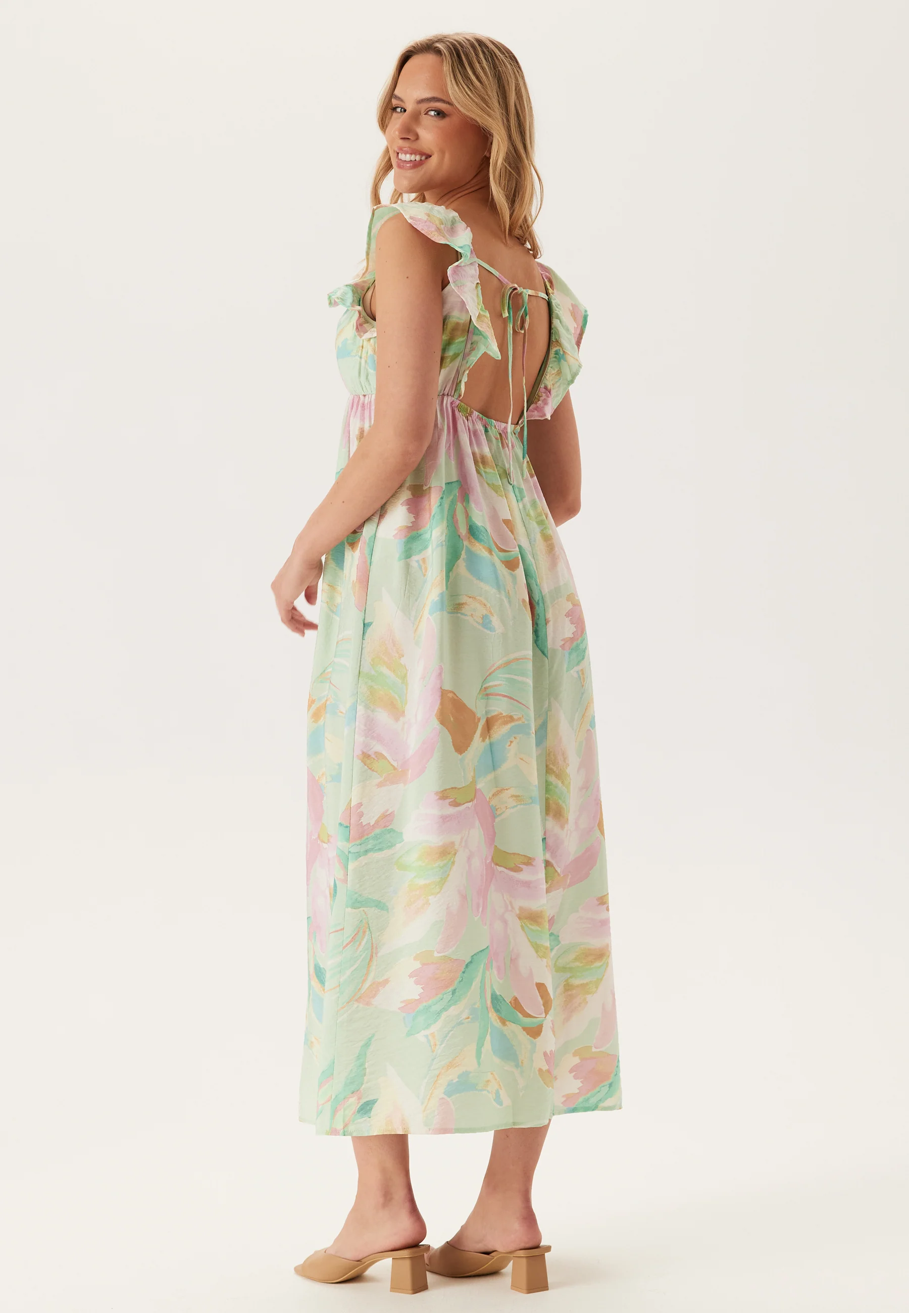 Vmjosie Sl Ankle Frill Dress - Image 2