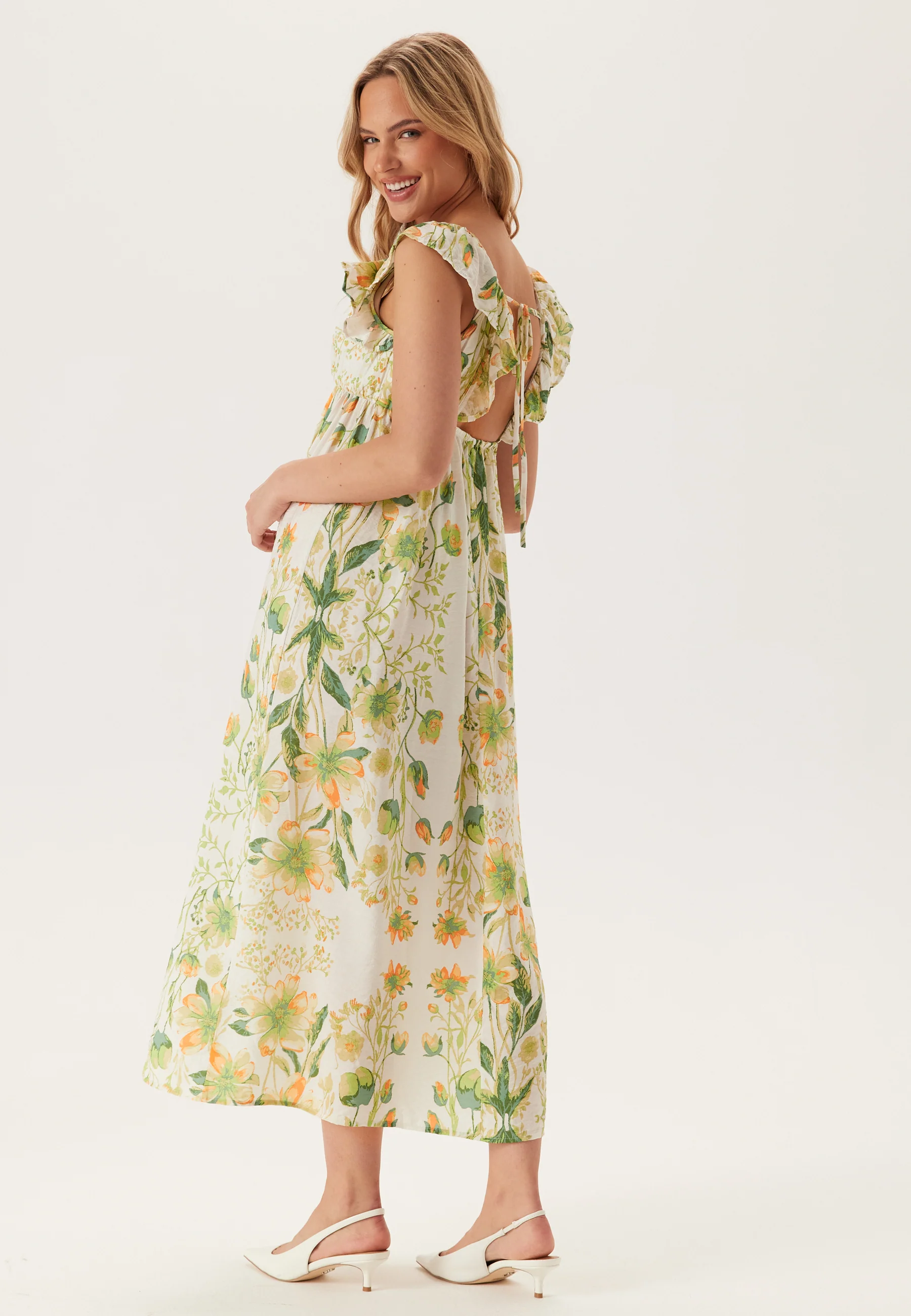 Vmjosie Sl Ankle Frill Dress - Image 2
