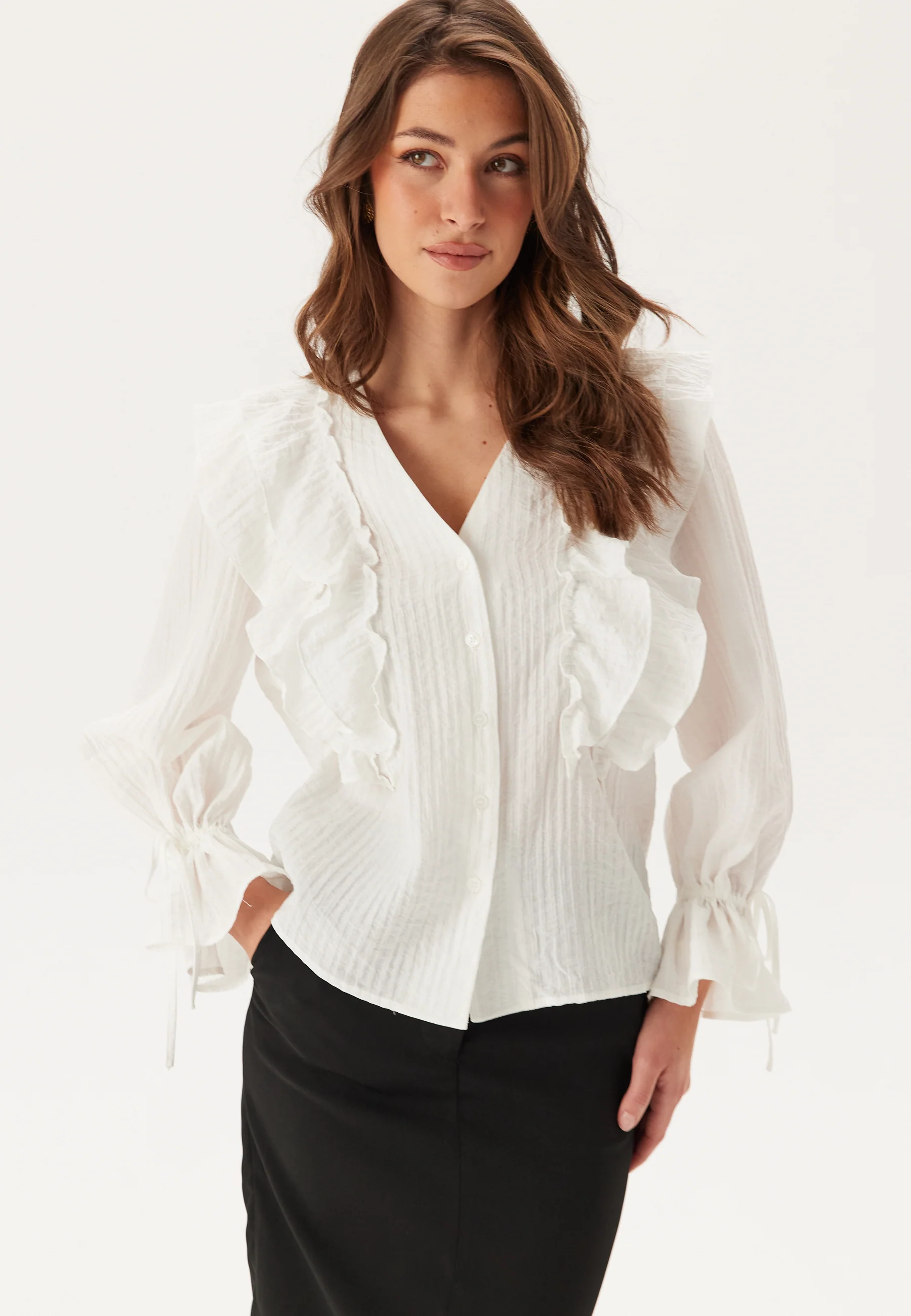 Vmkausa Frill Ls Top - Image 2
