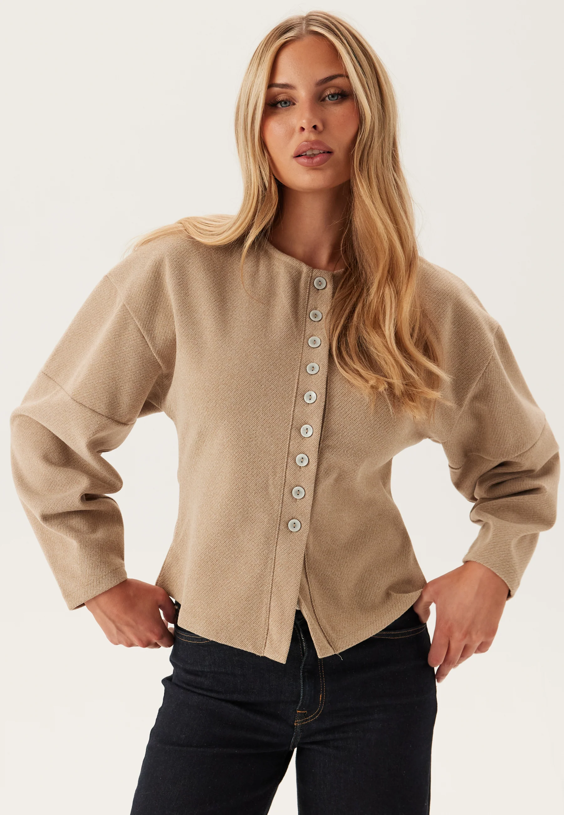 Vmklea Ls O-neck Cardigan