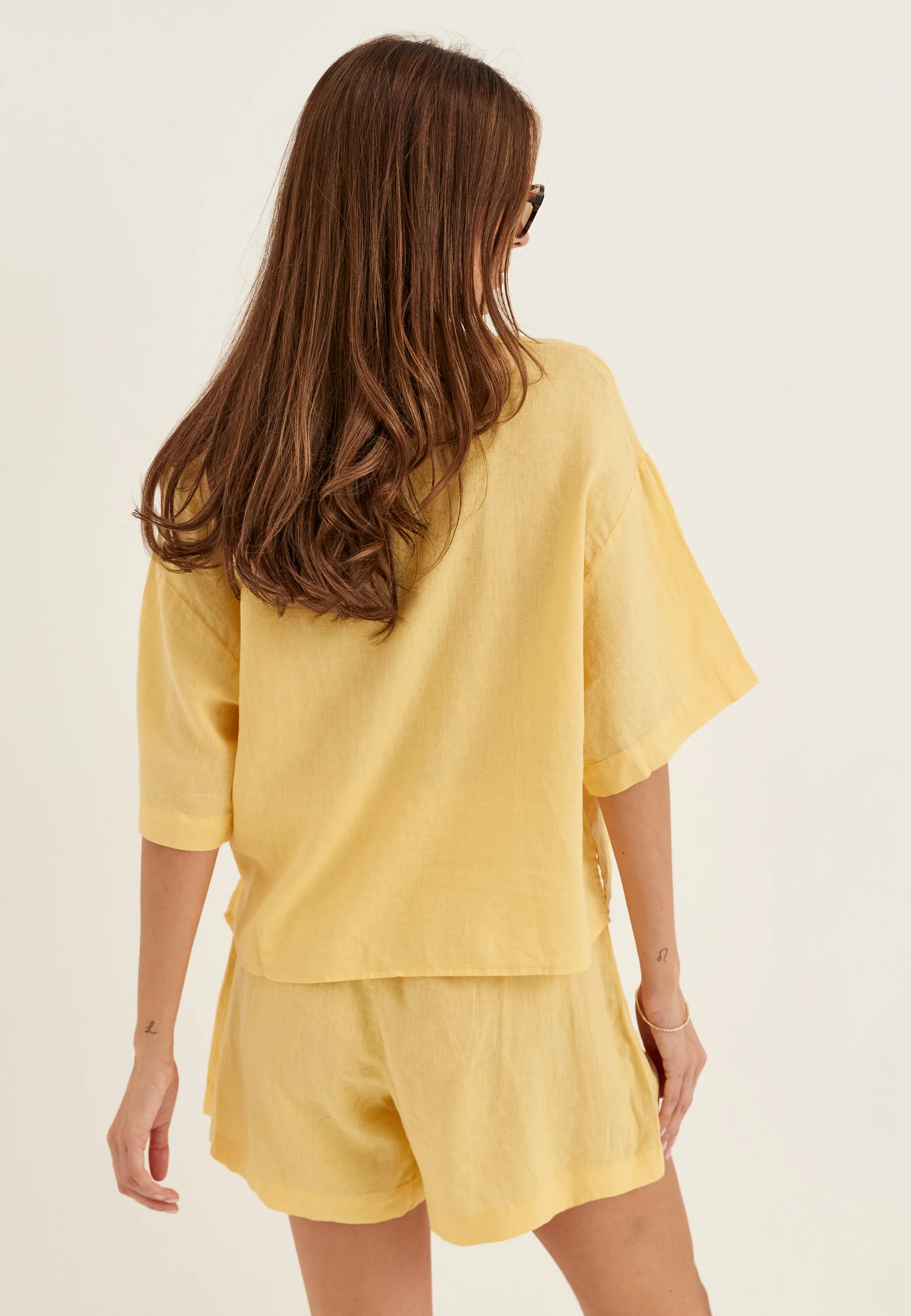 Vmlinn 2/4 SHORT SHIRT WVN NOOS - Image 2