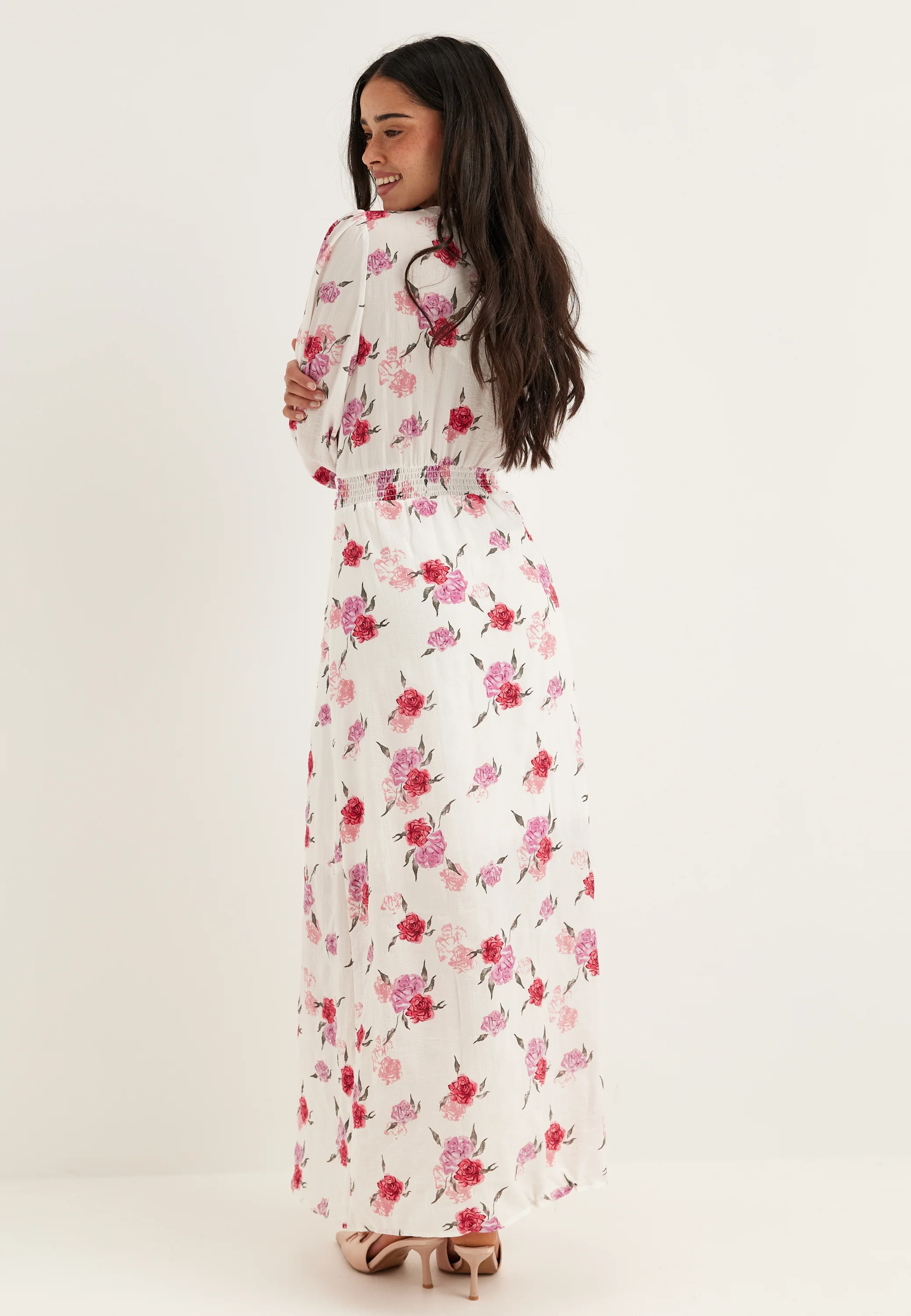 Vmlisa Ls V-neck Long Dress - Image 3